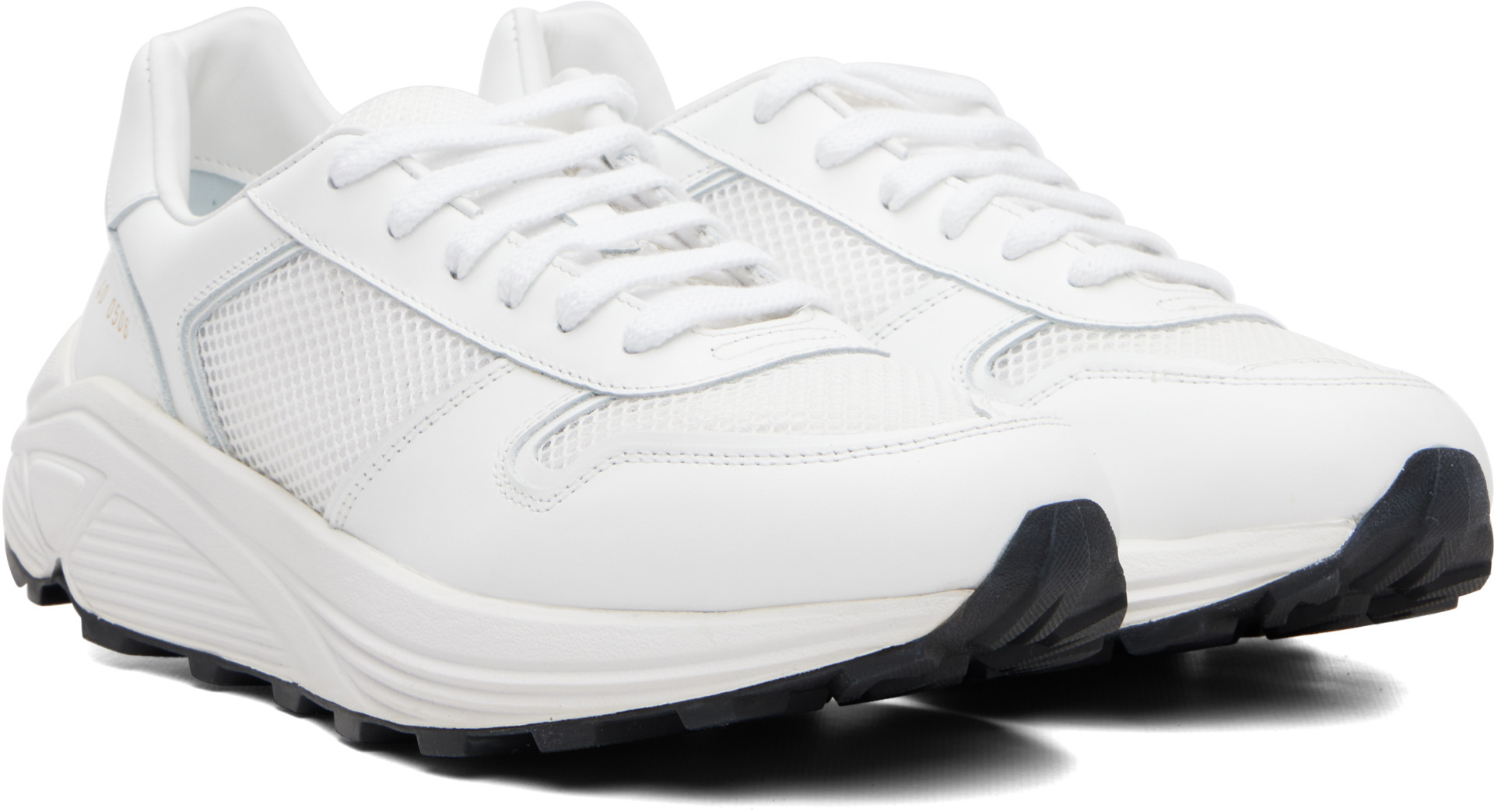 Common Projects - White Premium Runner Sneakers