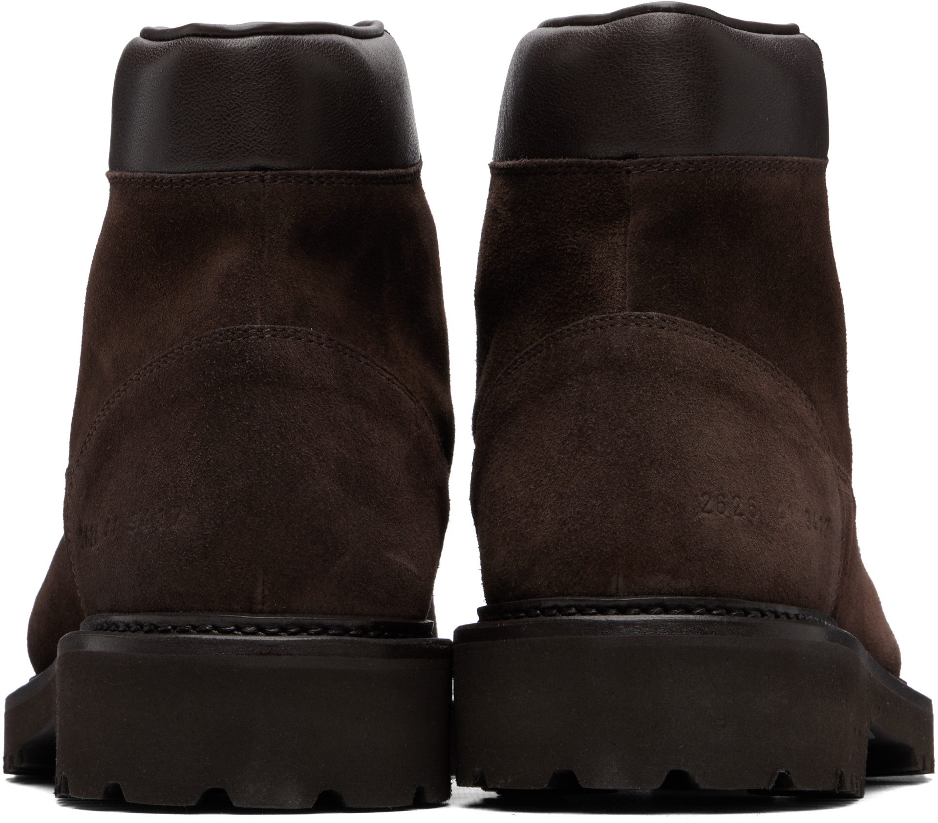 Common Projects - Brown Suede Hiker Boots