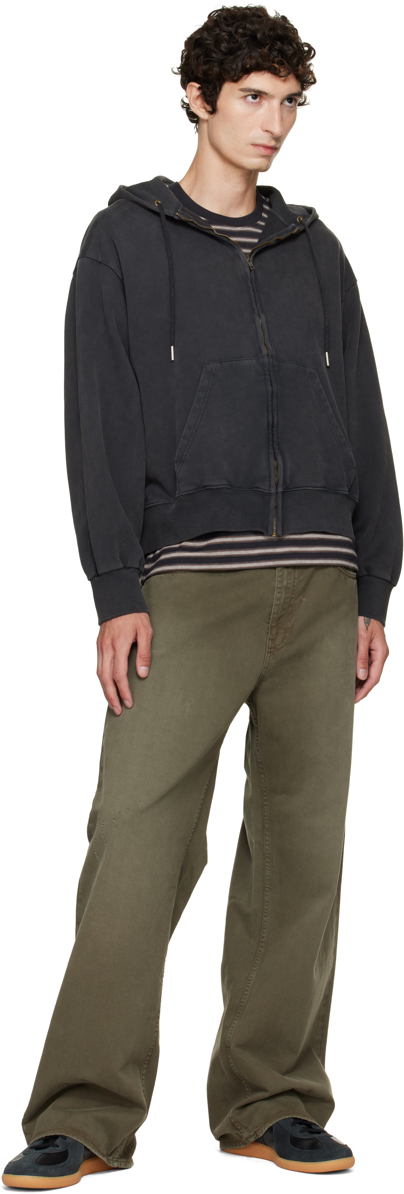 Stockholm (Surfboard) Club: Khaki Chino Trousers | SSENSE