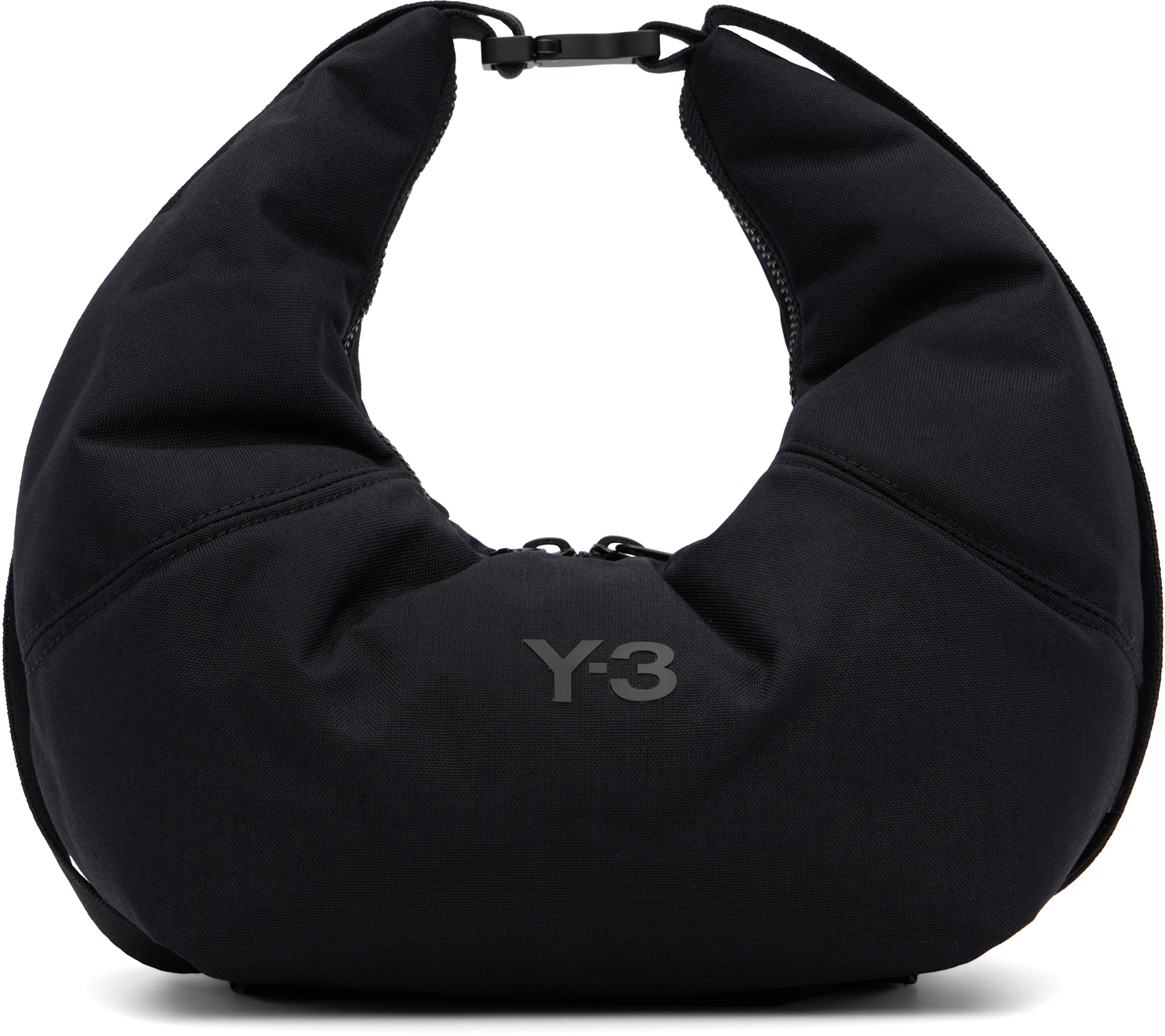 Y-3 - ブラック Crescent バッグ