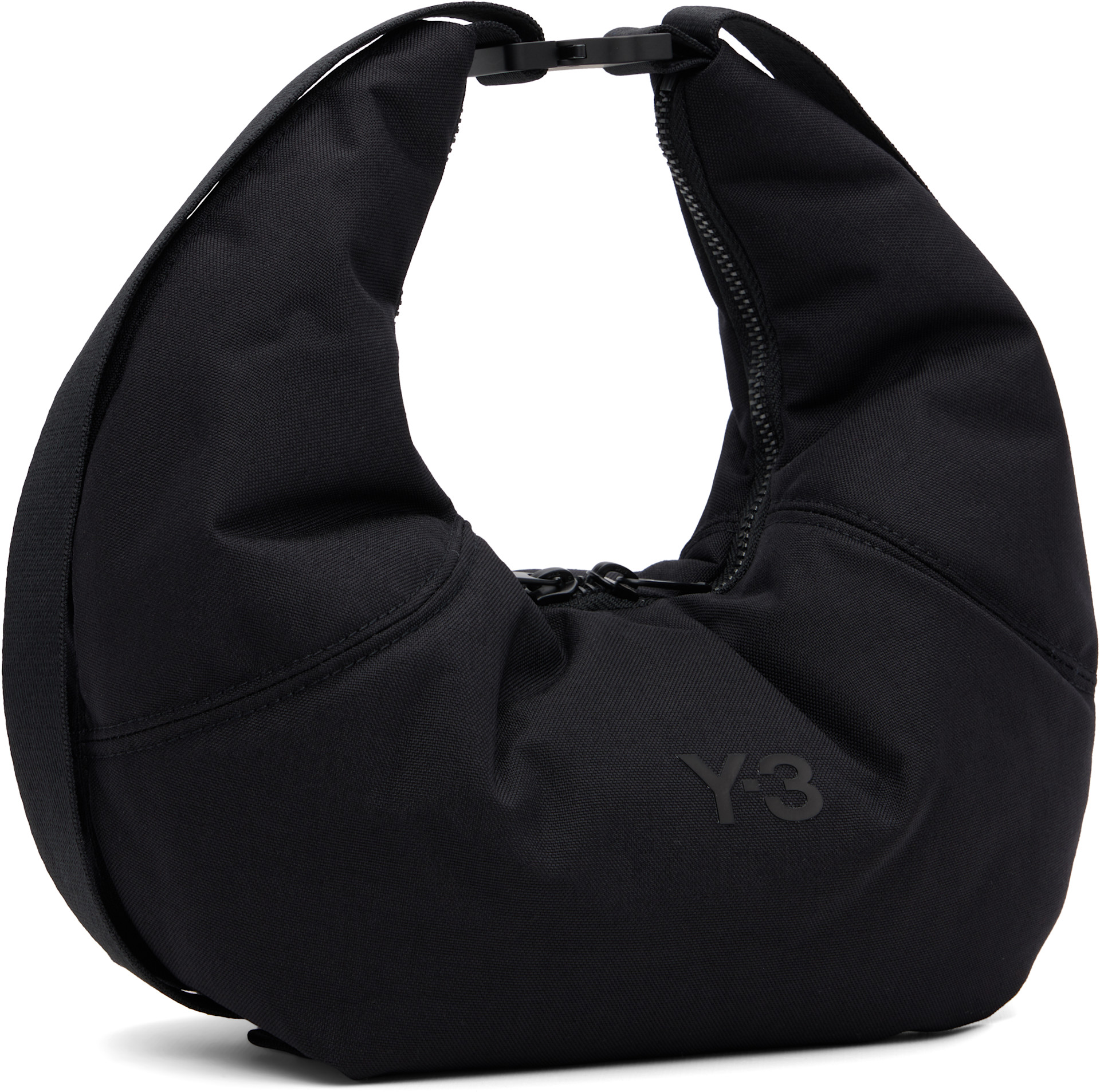 Y-3 - ブラック Crescent バッグ