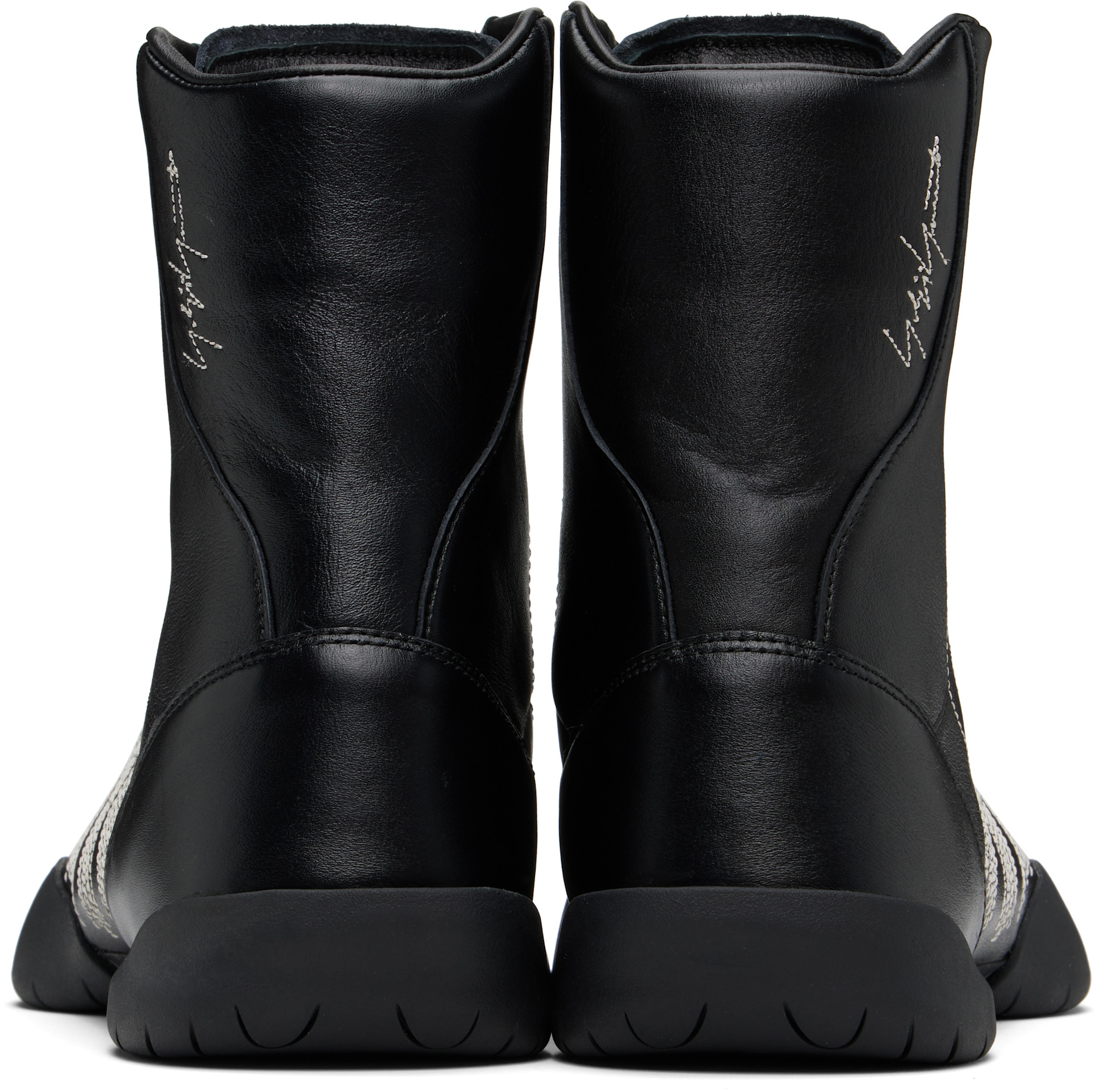 Y-3 - Baskets montantes Regu noires