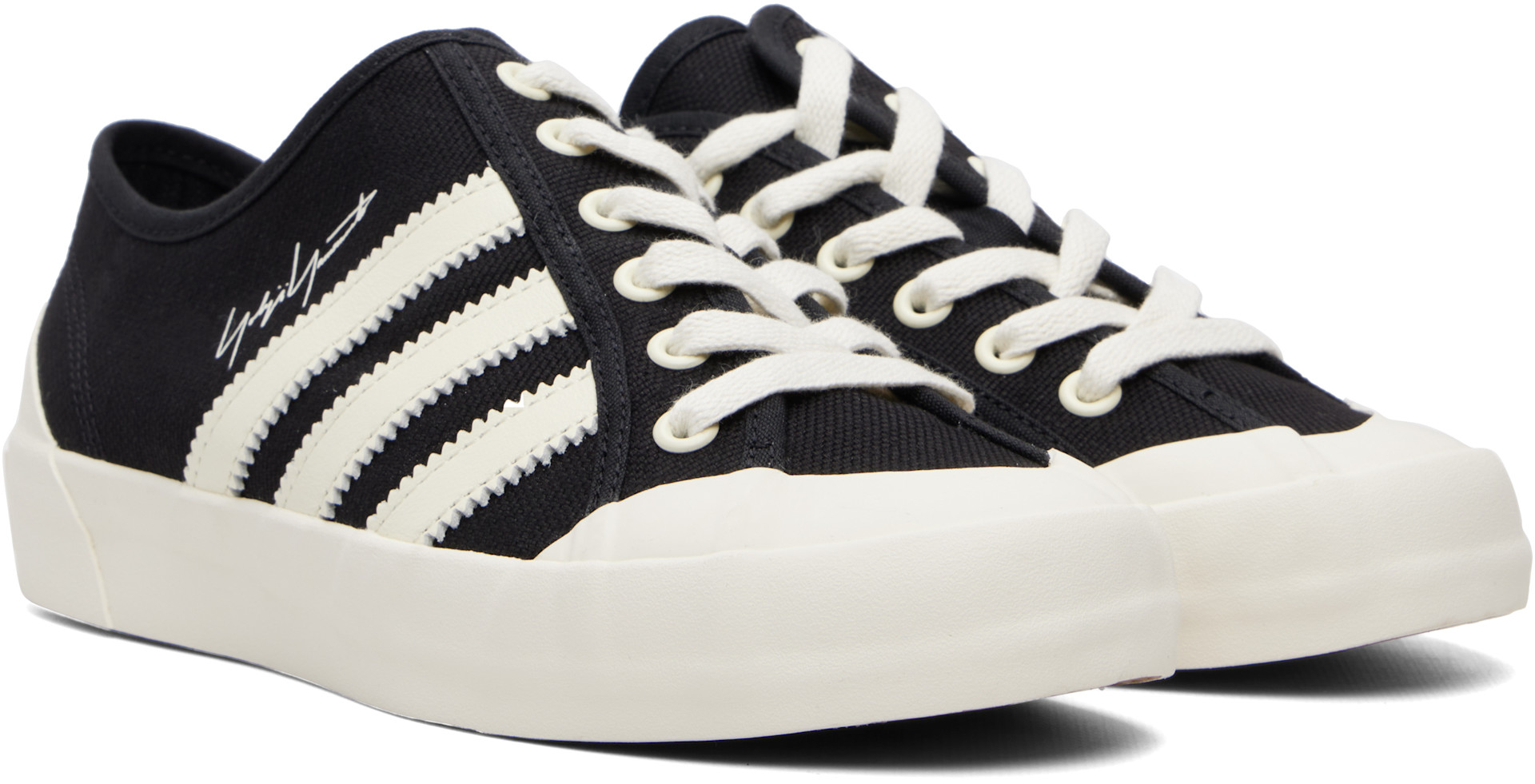 Y-3 - Baskets basses Nisi noires