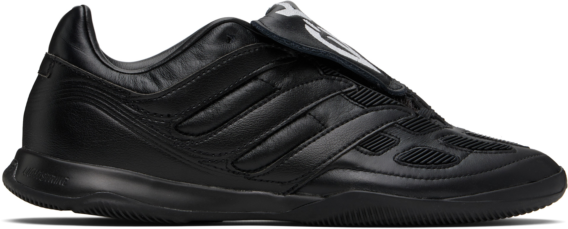Y-3 - Baskets Predator Precision noires en cuir