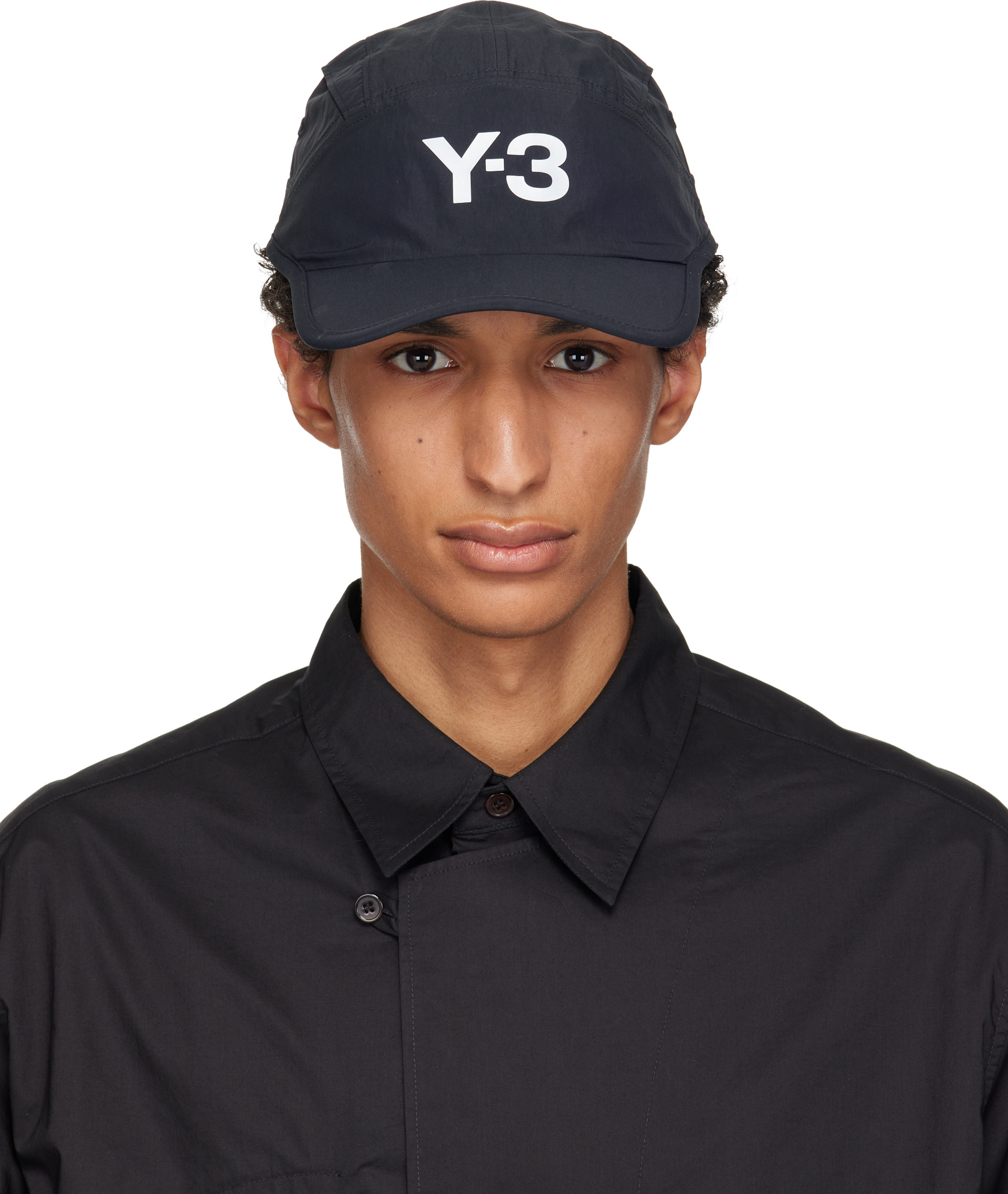Y-3 - Casquette de course noire