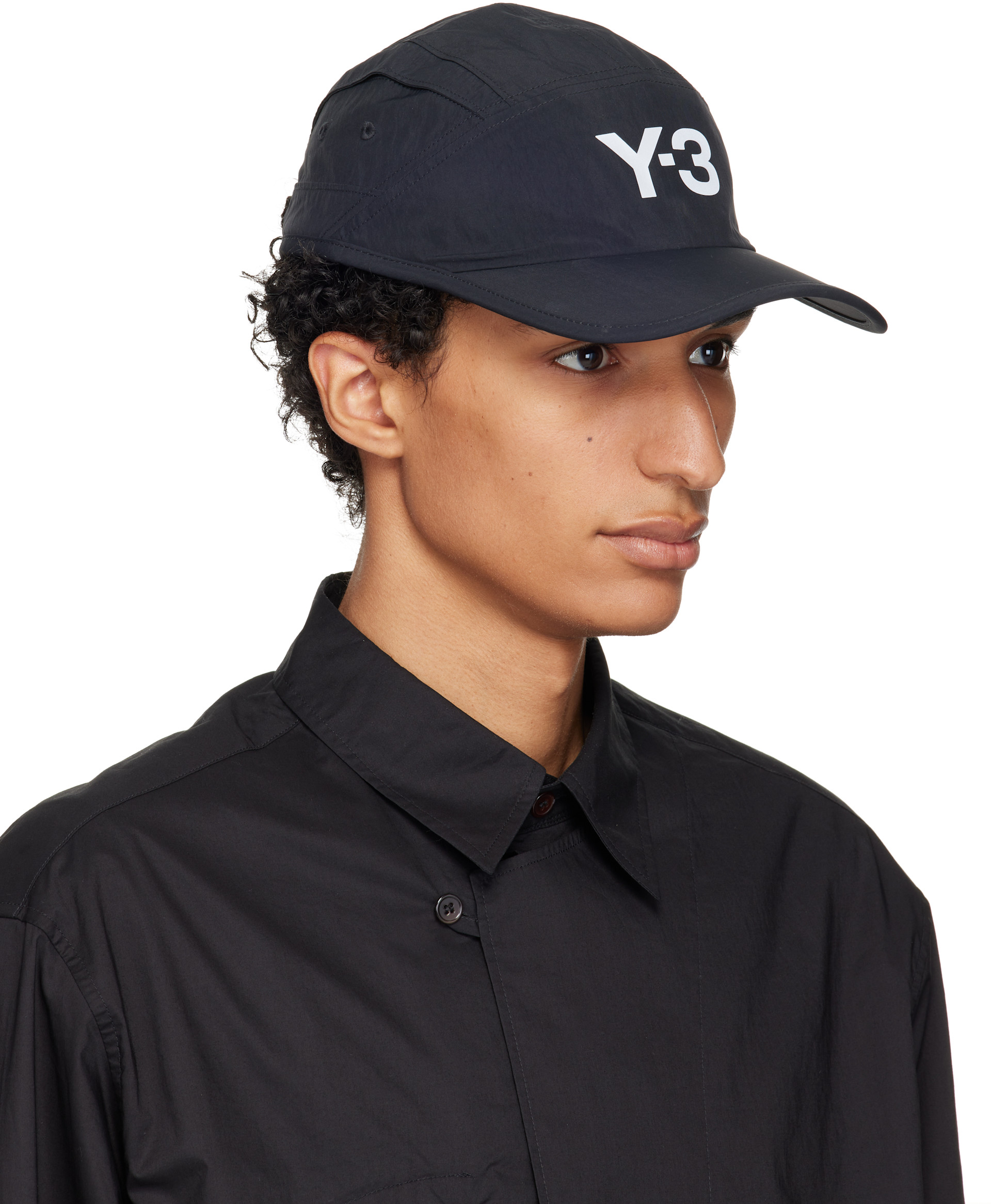 Y-3 - Casquette de course noire