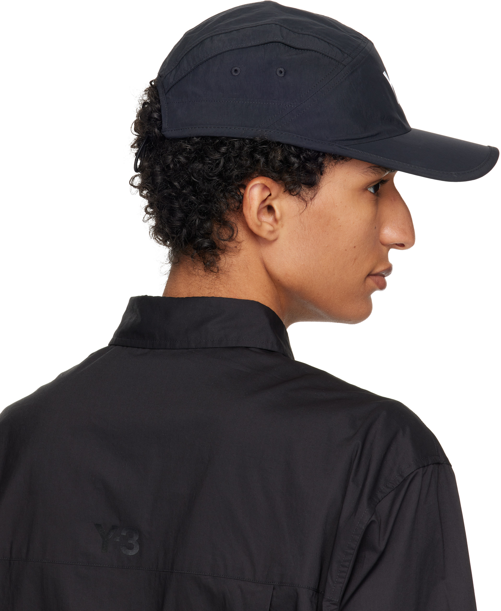 Y-3 - Casquette de course noire
