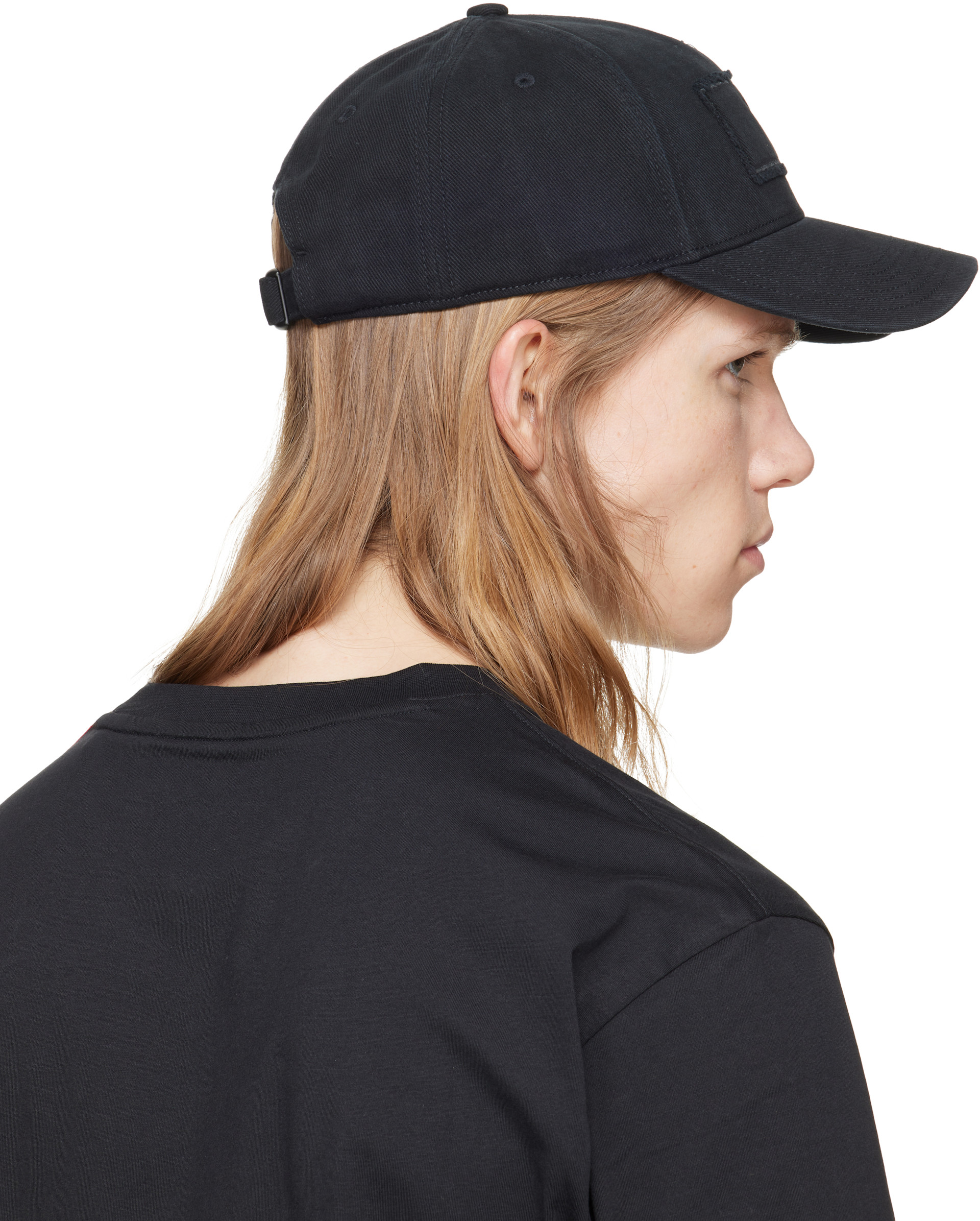 Y-3 - ブラック Logo Race キャップ
