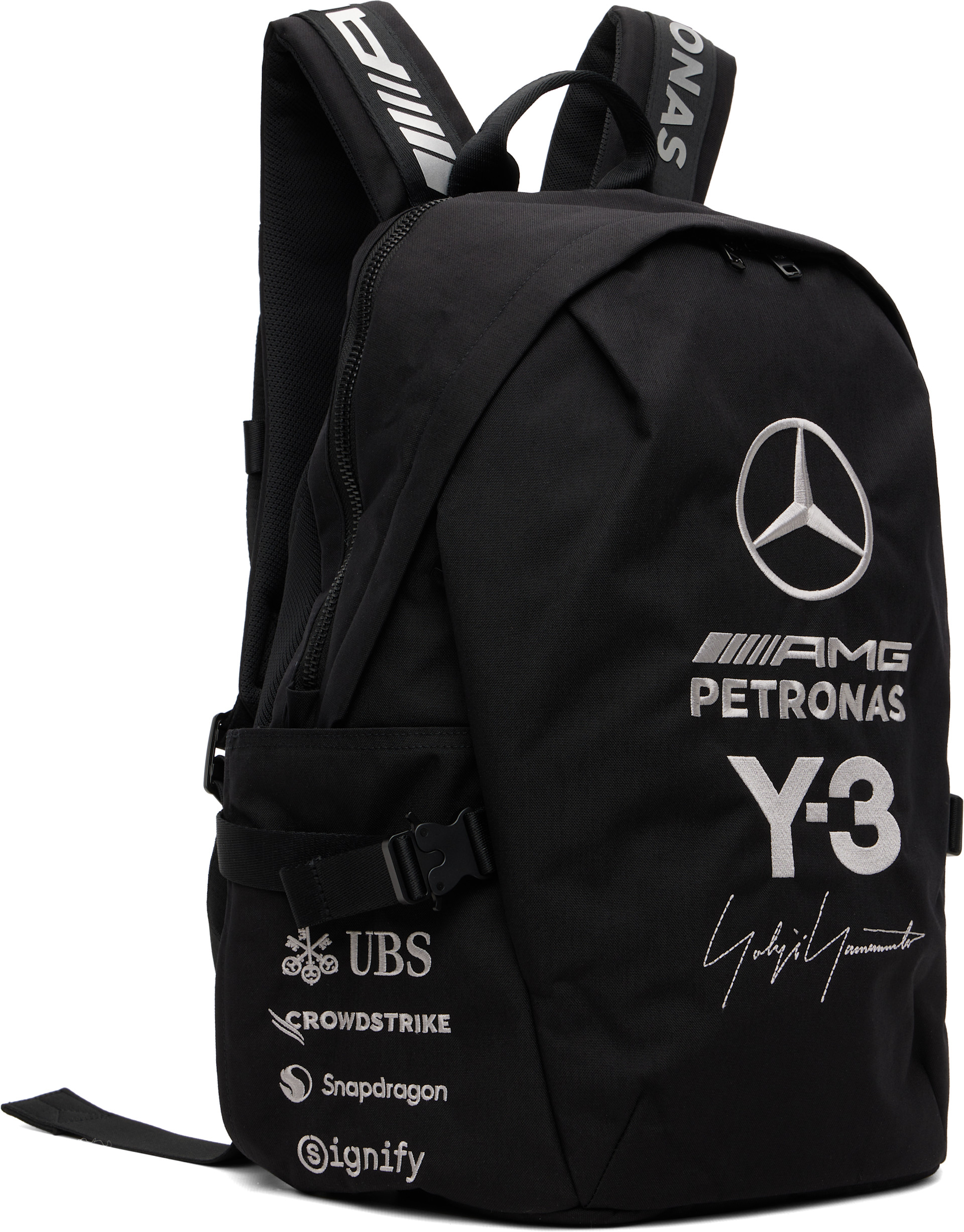 Y-3: Black Mercedes-AMG F1 Edition Petronas Formula 1 Team