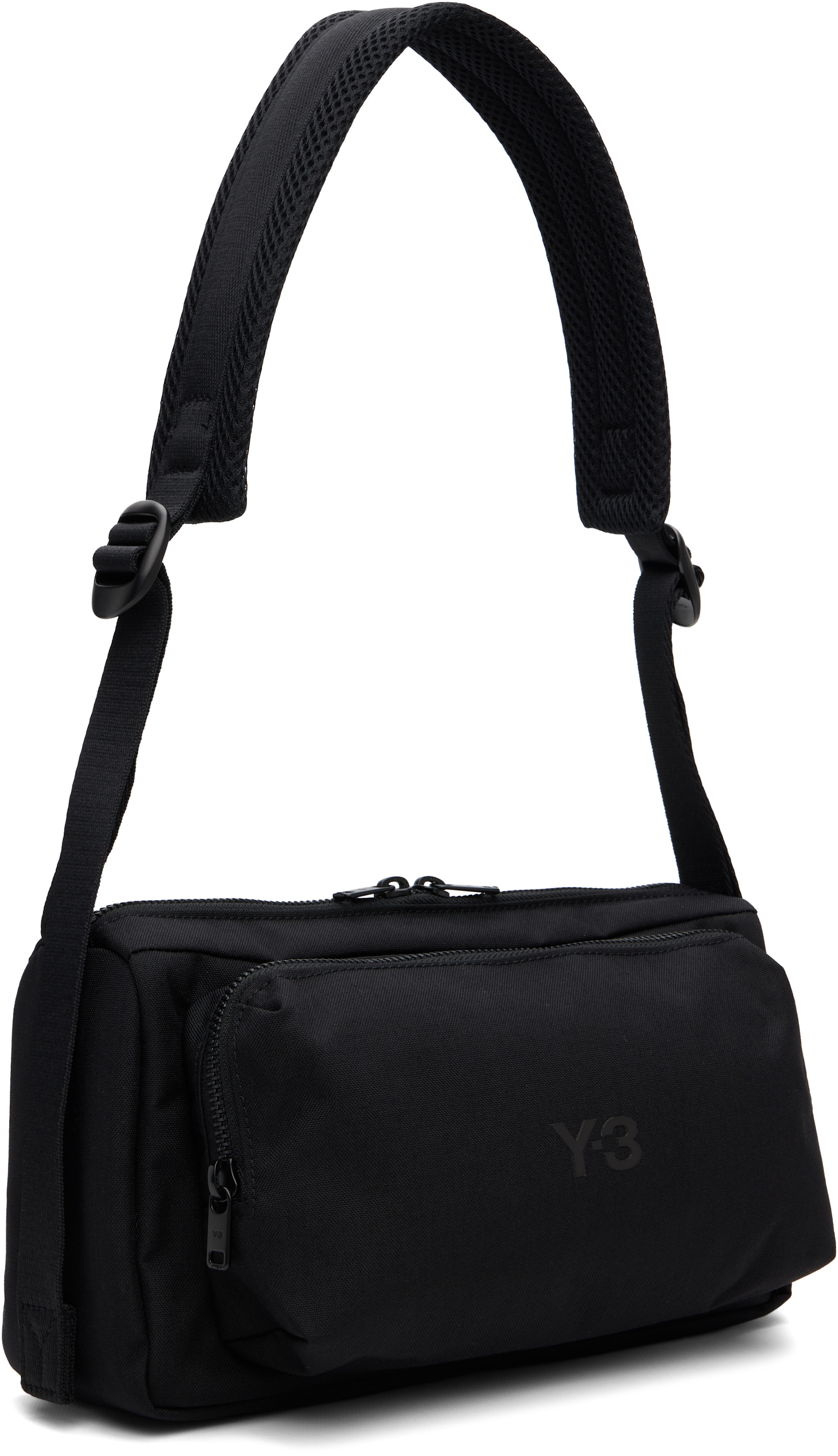 Y-3 ボディバッグ ブラック Y-3: ブラック クロスボディバッグ | SSENSE 日本