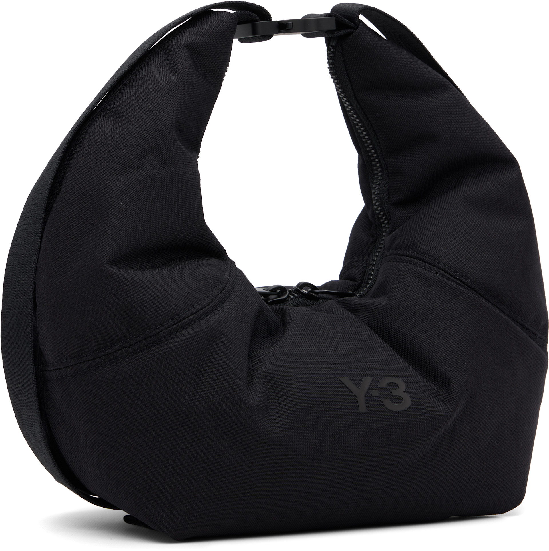Y-3 - Black Crescent Bag