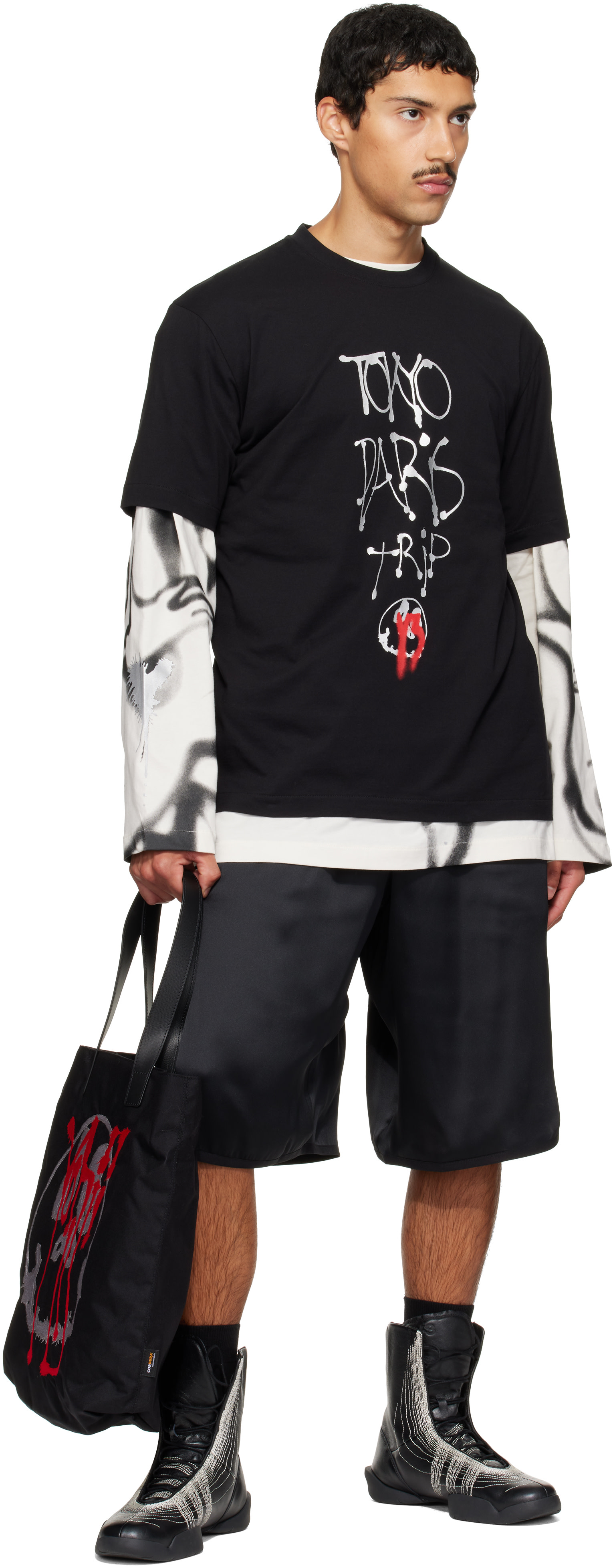 Y-3 - Cabas Y-3 Chito noir