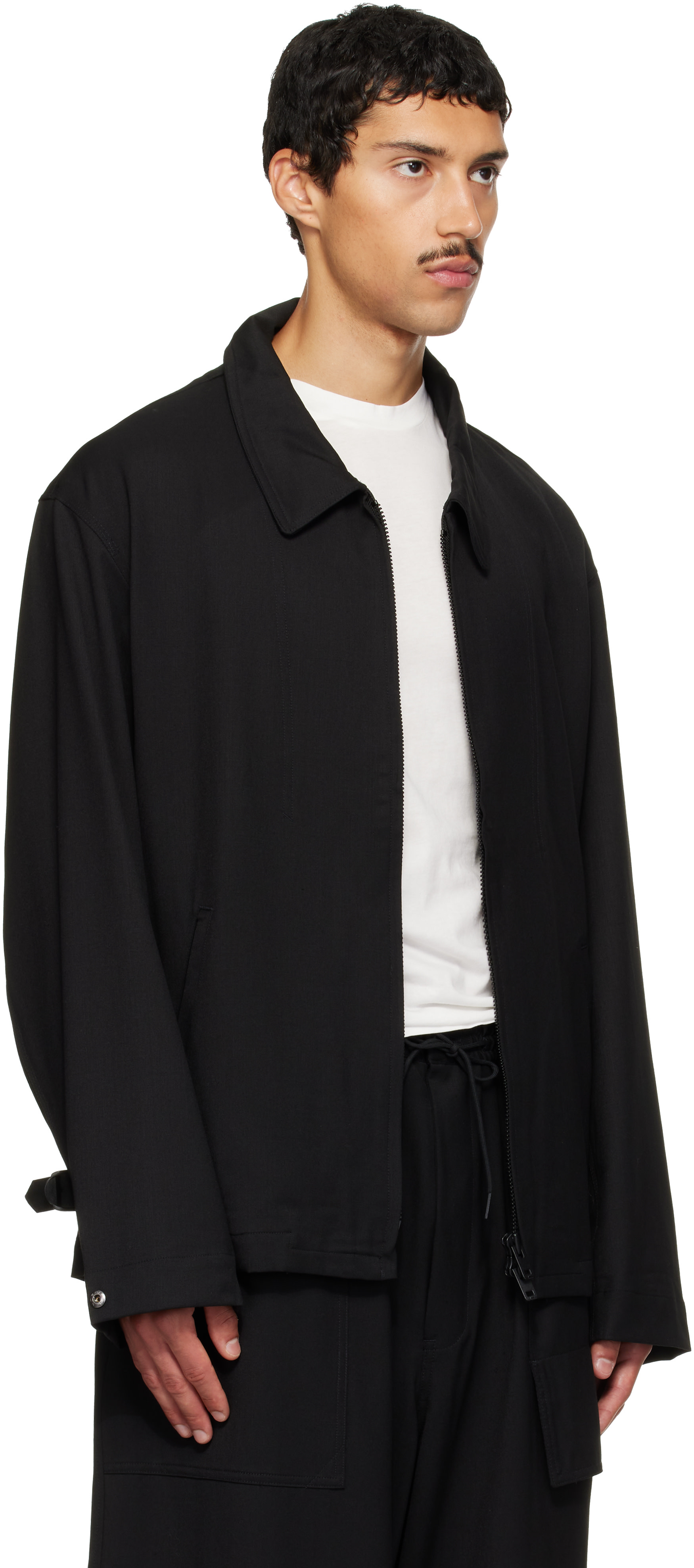 Y-3 - 黑色 Wool Tailored 夹克