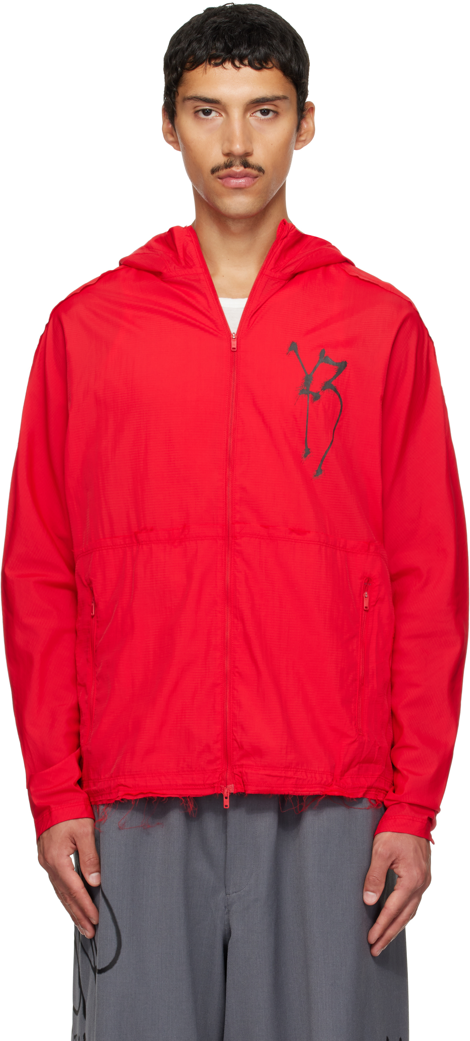 Y-3 - Red Chito Edition Graphic Running Track Jacket