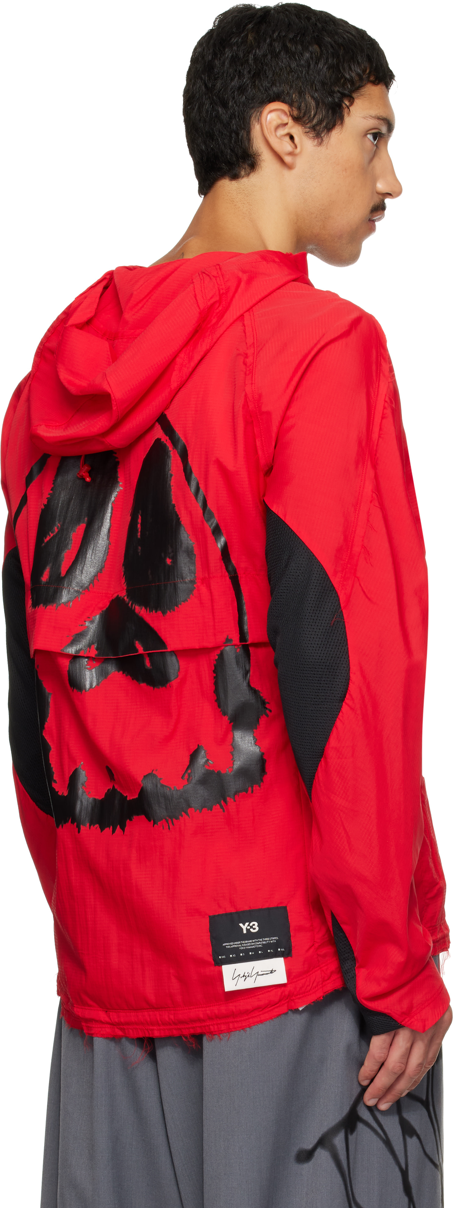 Y-3 - Red Chito Edition Graphic Running Track Jacket