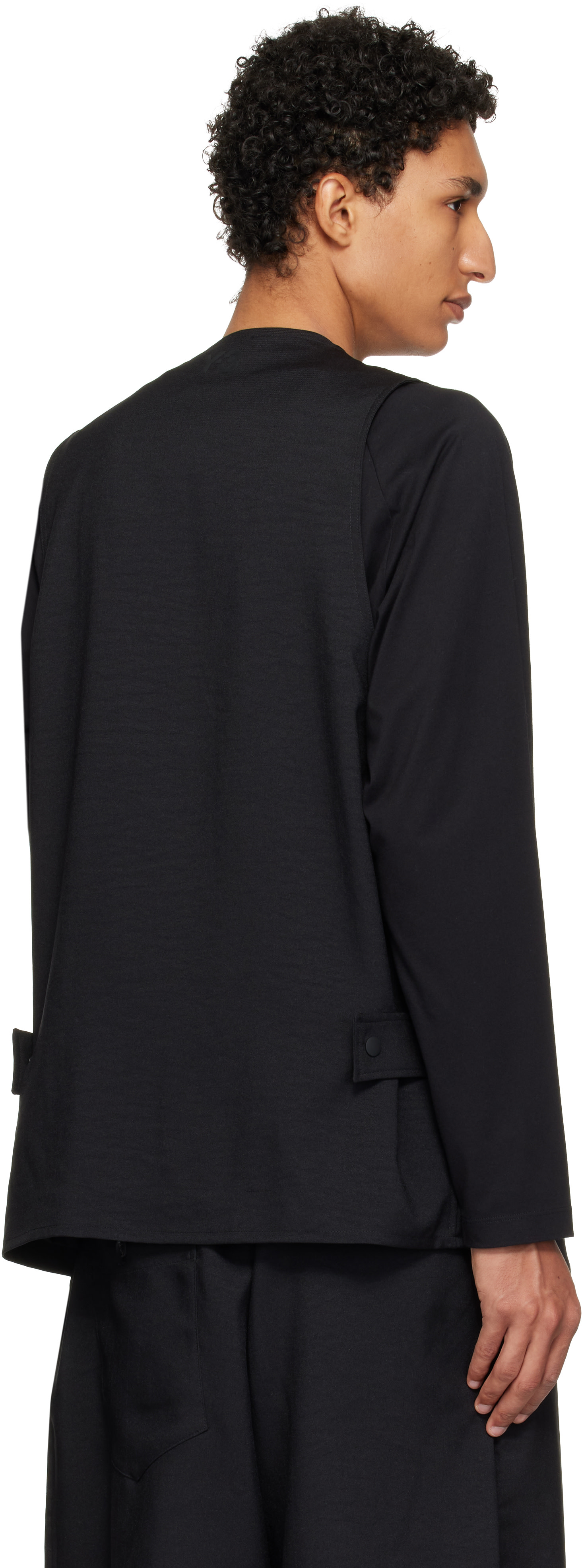Y-3: ブラック Sport Uniform ポケット ベスト | SSENSE 日本 Y-3: ブラック Sport Uniform ポケット ベスト | SSENSE 日本