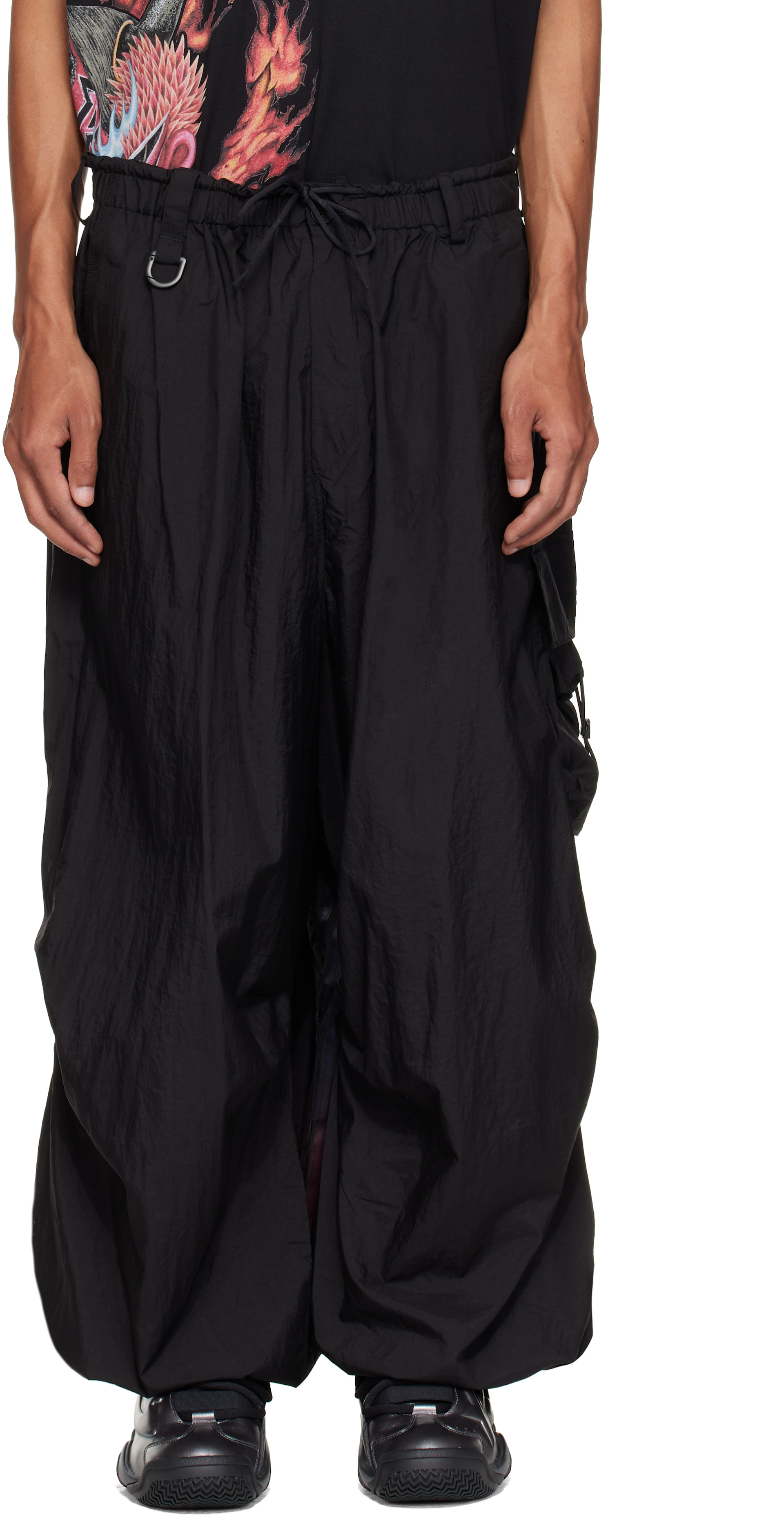 Y-3 - Black Gradient 3S Cargo Pants