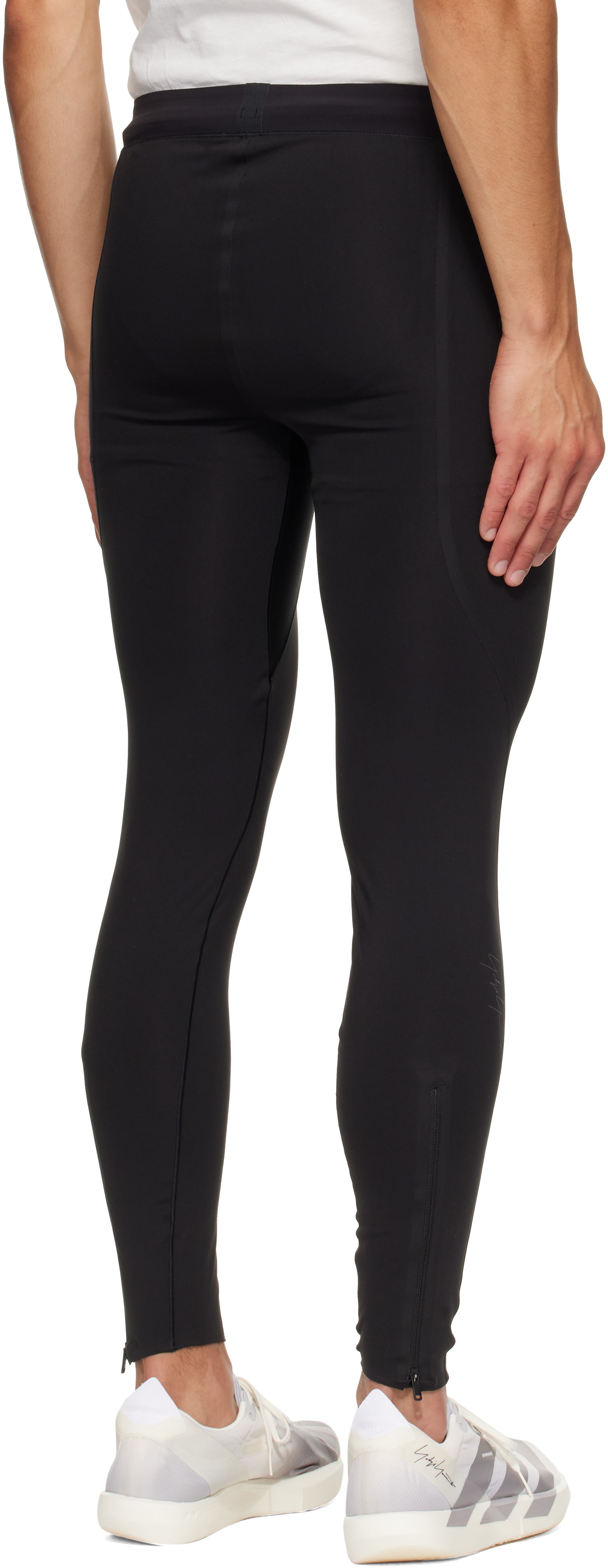 Y-3 - Legging de course noir