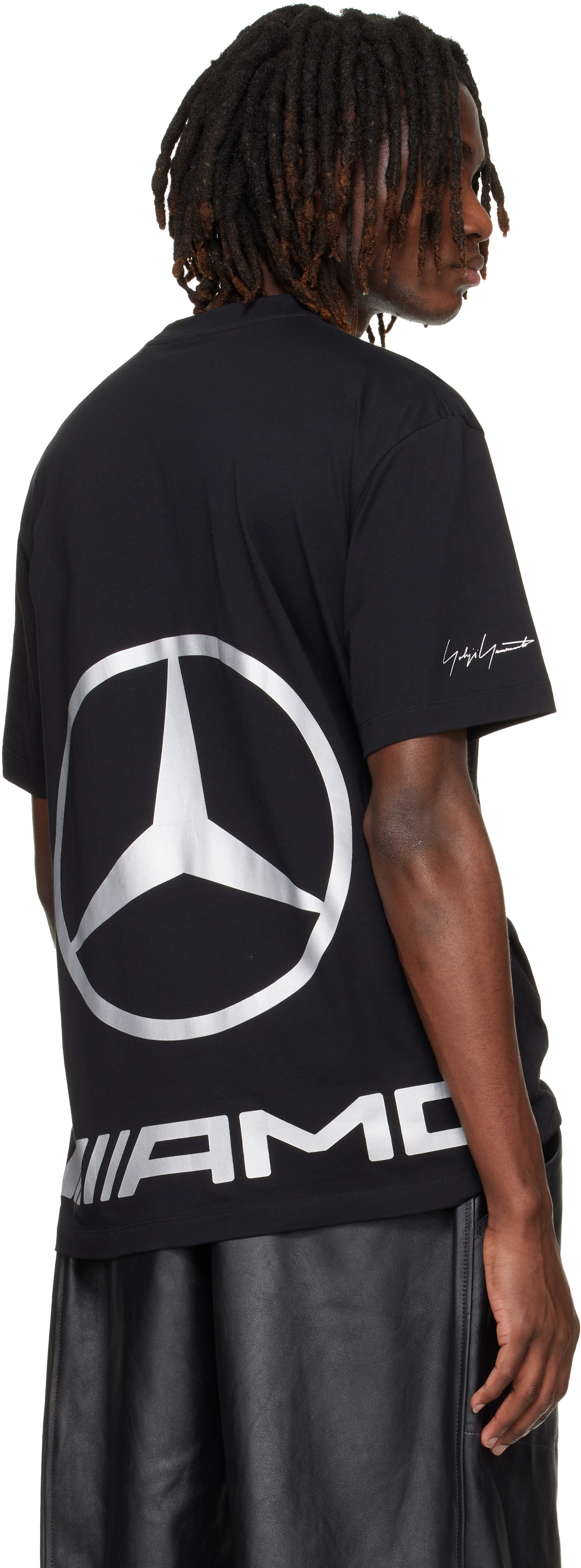 Y-3 - Black Mercedes-AMG F1 Edition Star Logo T-shirt