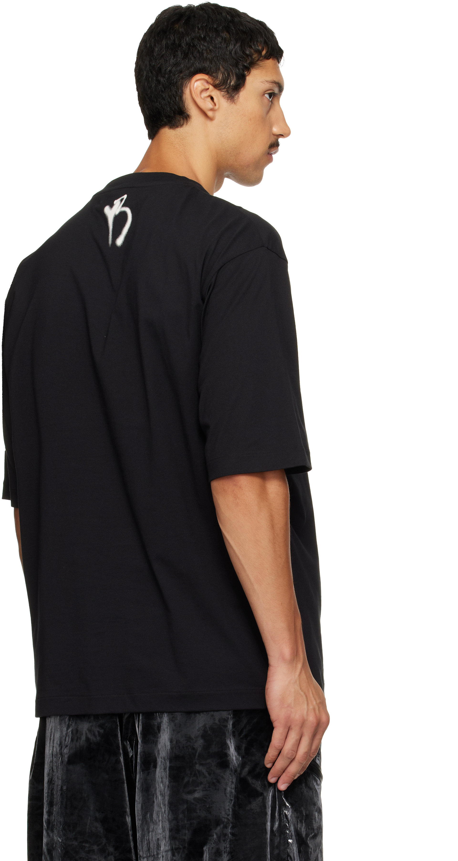 Y-3: ブラック Chitoエディション グラフィック 半袖Tシャツ | SSENSE 日本