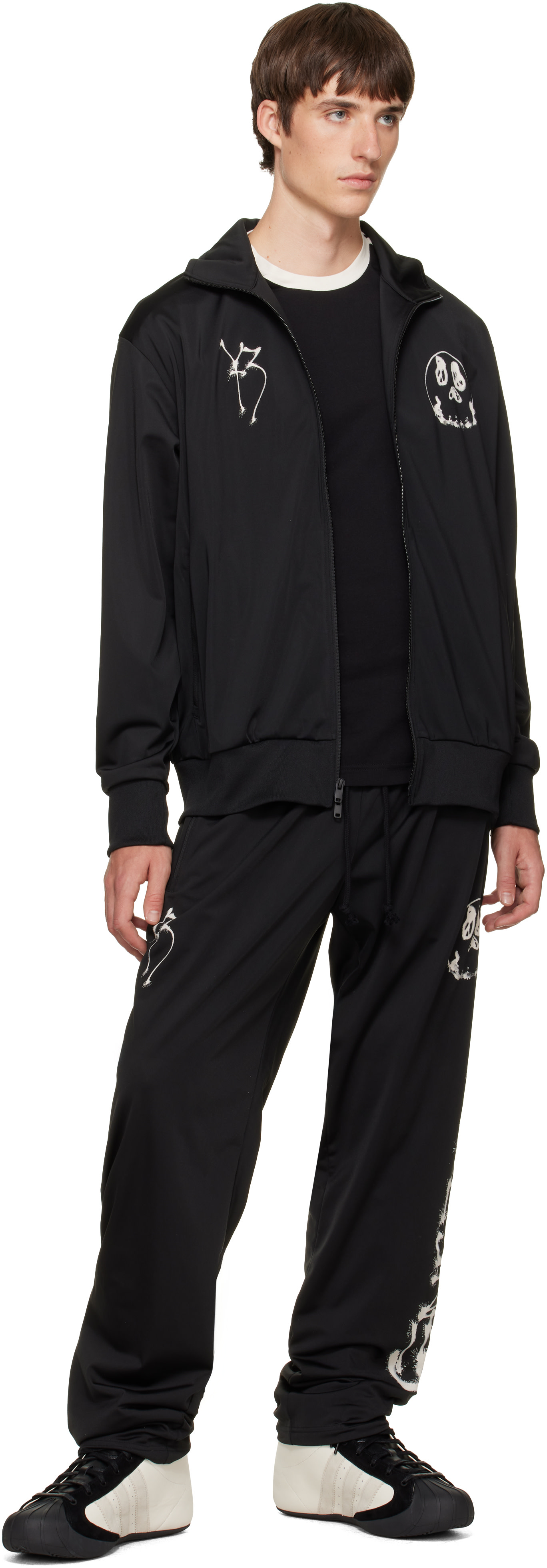 Y-3 - Baskets Pro Model 3G blanc et noir