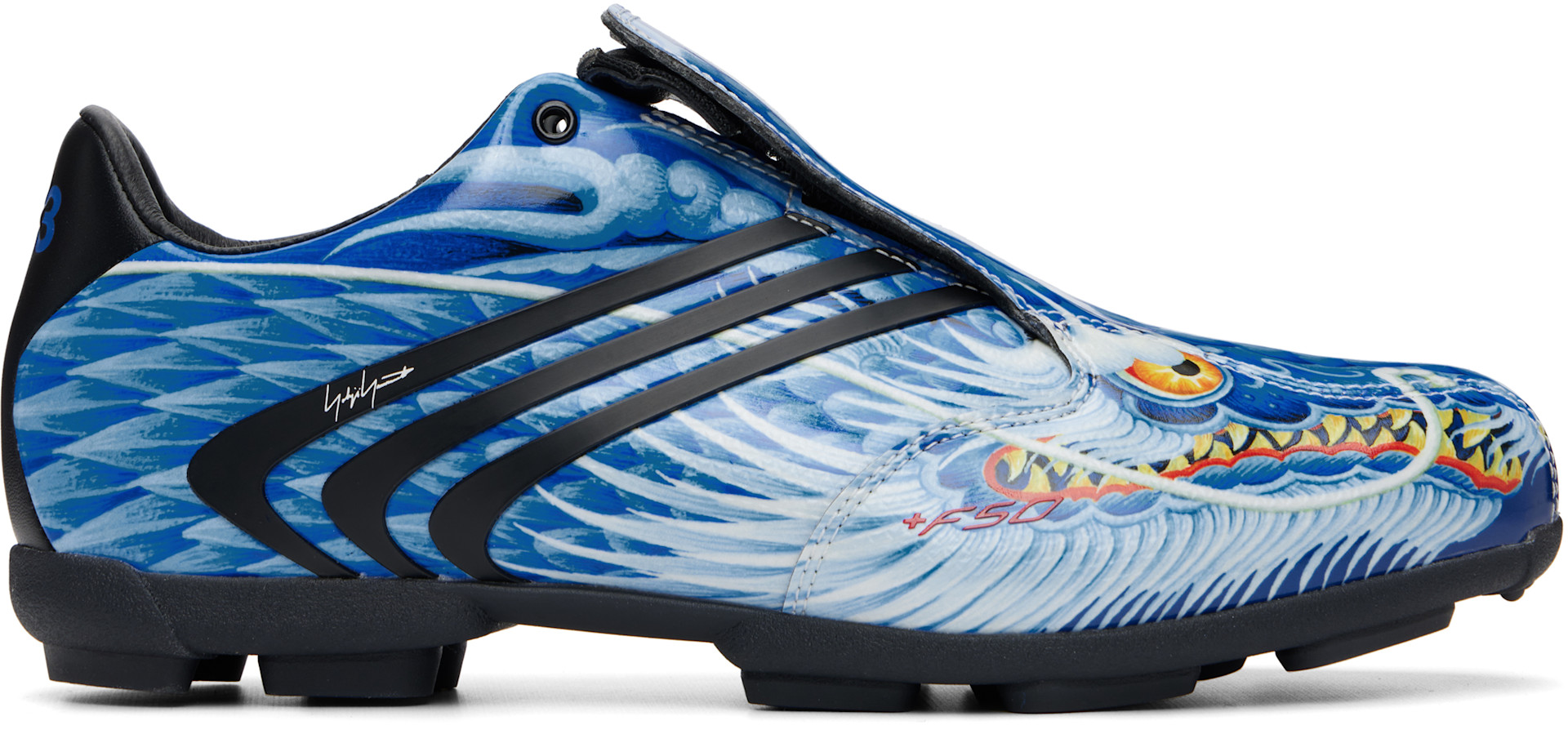 Y-3 - Baskets F50 Beast bleues
