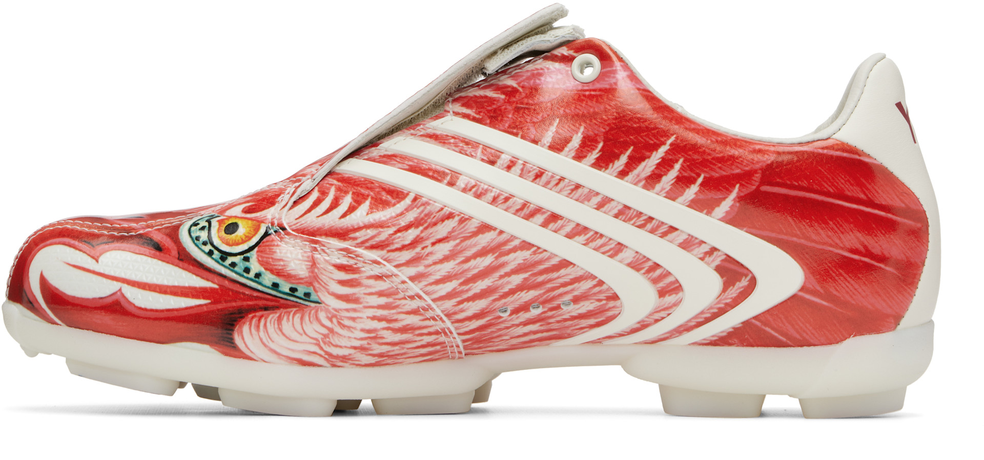 Y-3 - Baskets F50 Beast rouges