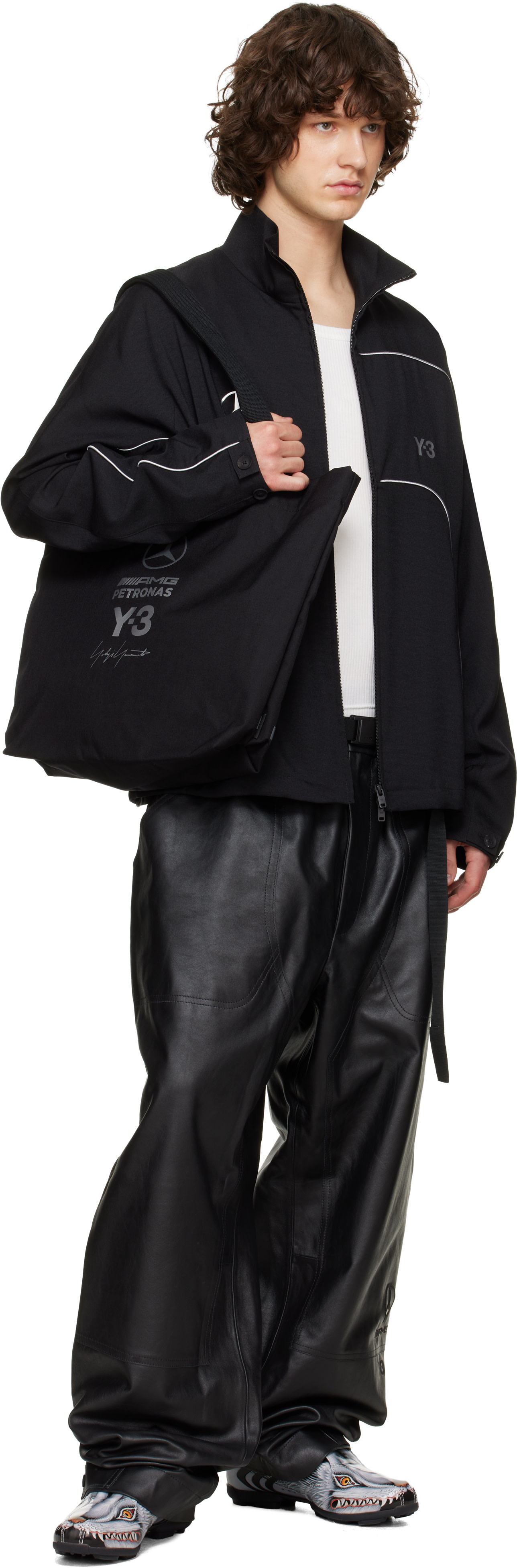 Y-3 - Baskets F50 Beast grises