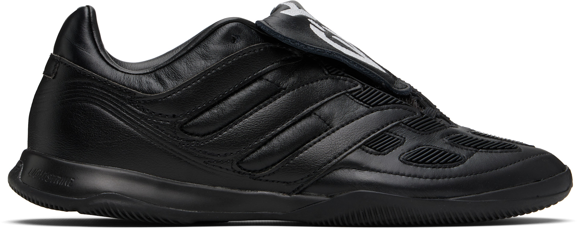 Y-3 - Baskets Predator Precision noires en cuir