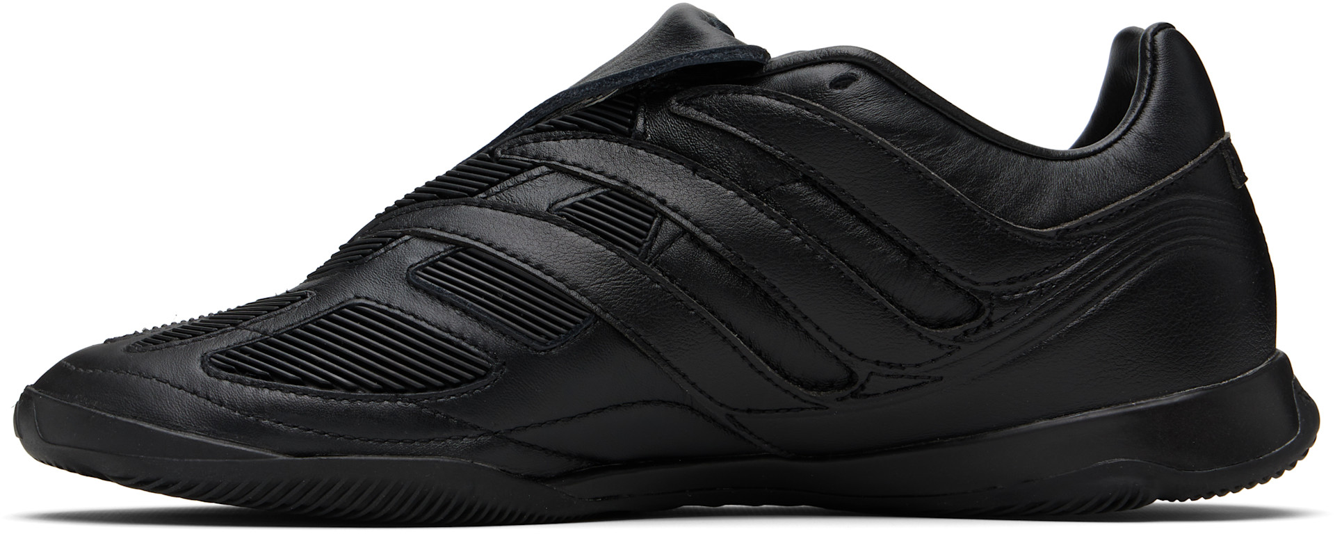 Y-3 - Baskets Predator Precision noires en cuir