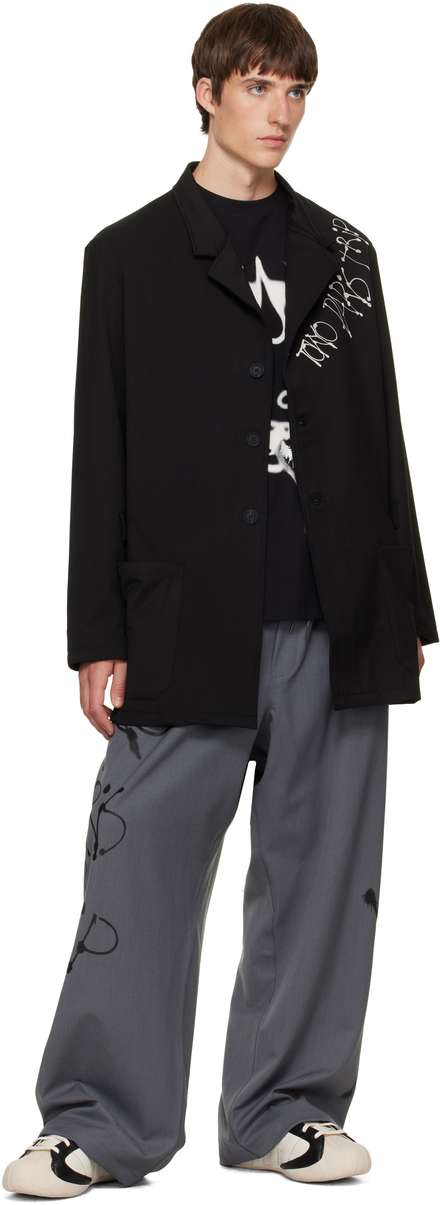 Y-3 - ホワイト Superstar 3G スニーカー