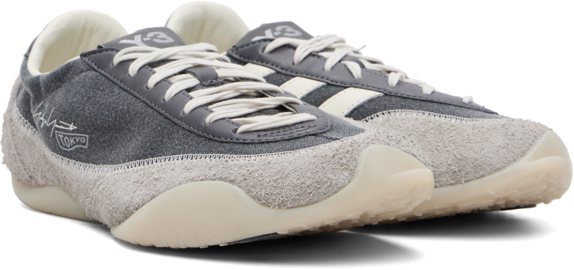 Y-3 - Baskets Tokyo grises