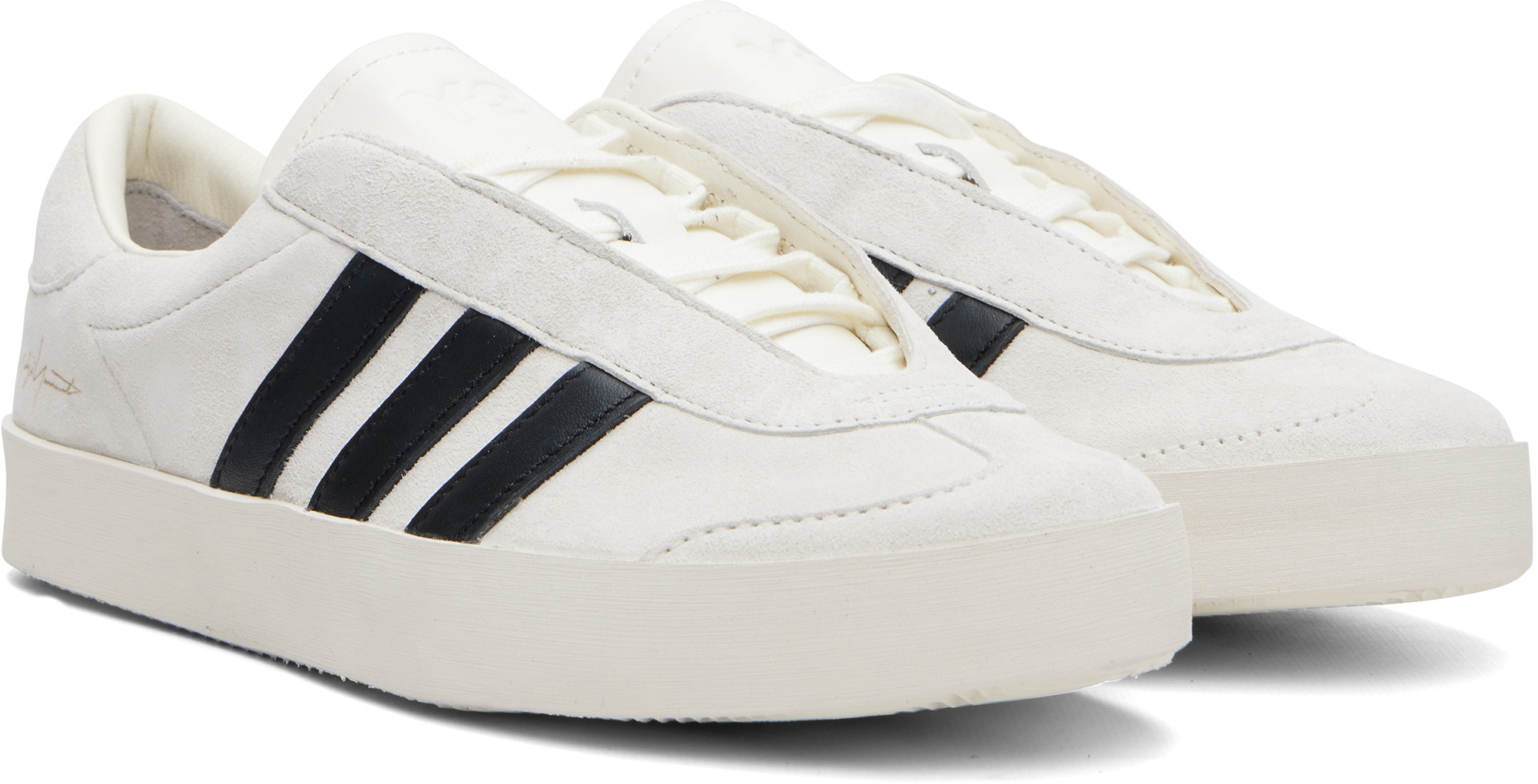 Y-3 - ホワイト Gazelle スニーカー