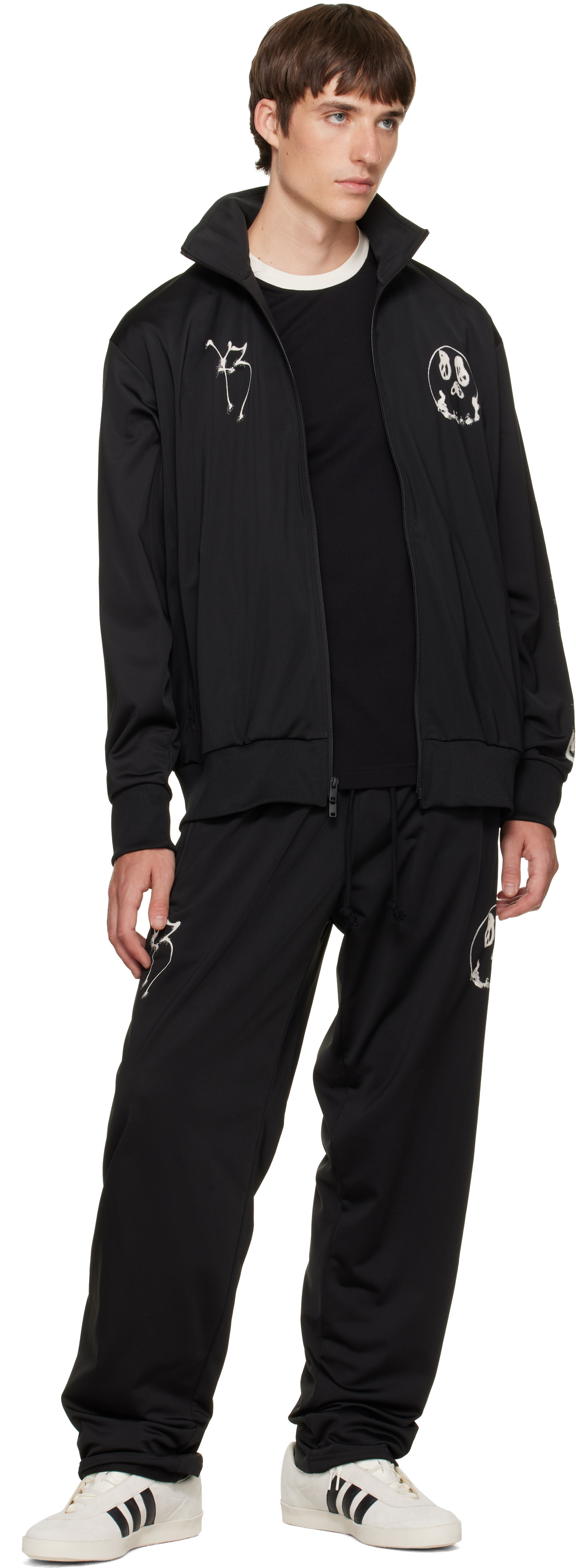 Y-3 - ホワイト Gazelle スニーカー