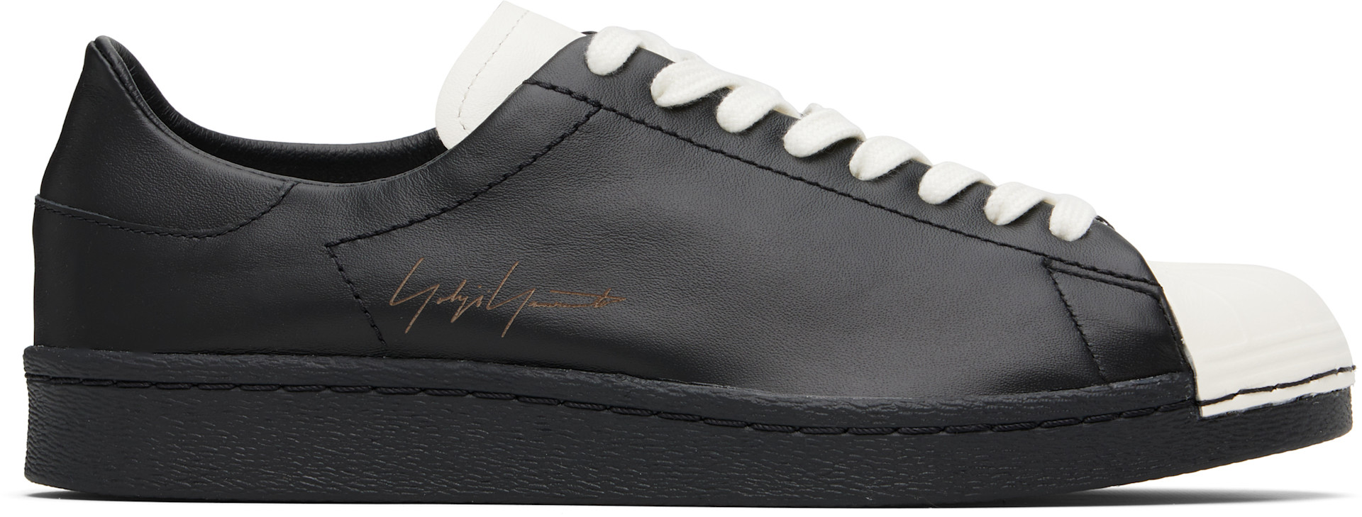 Y-3 - Baskets noires - Superstar