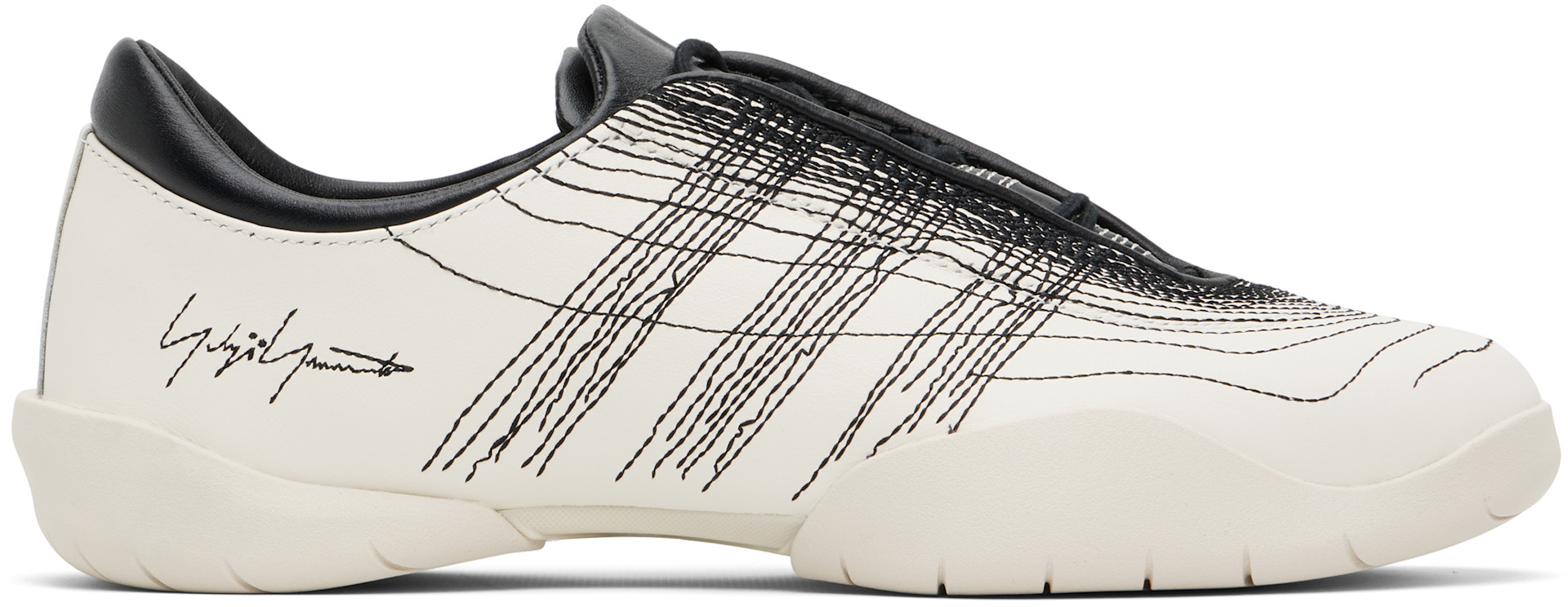 Y-3 - Baskets Regu blanches
