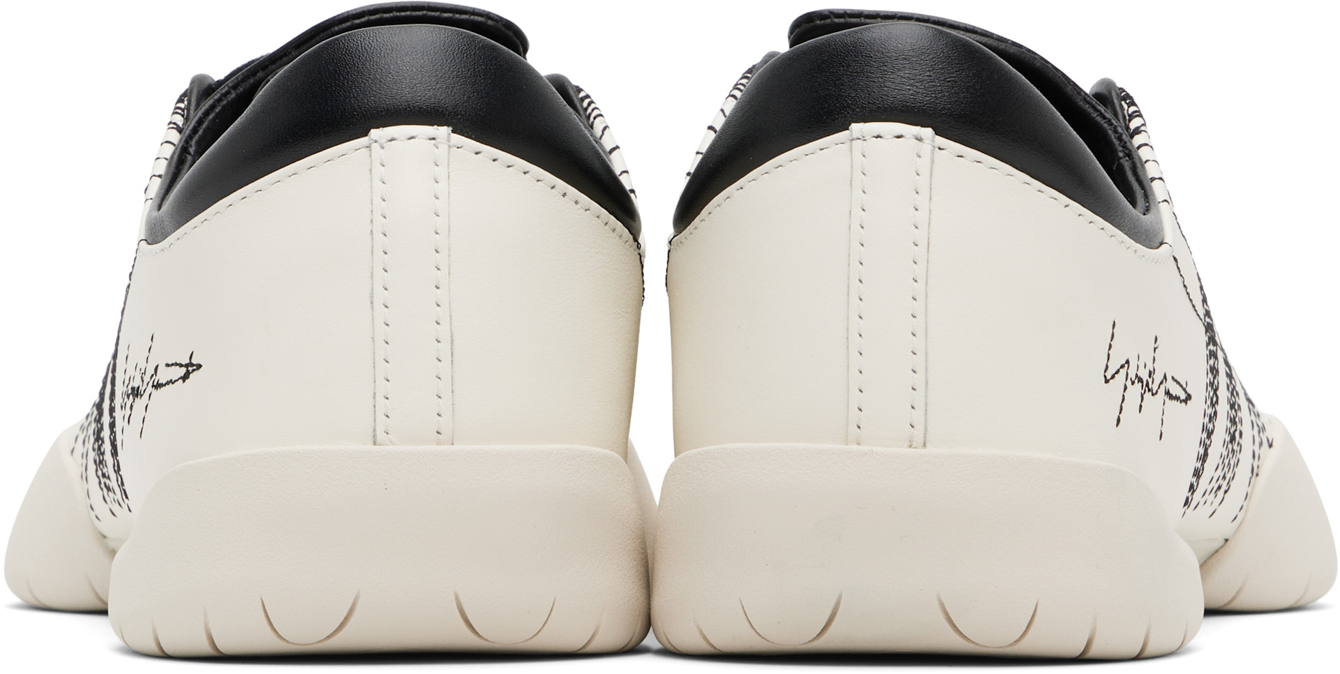 Y-3 - Baskets Regu blanches