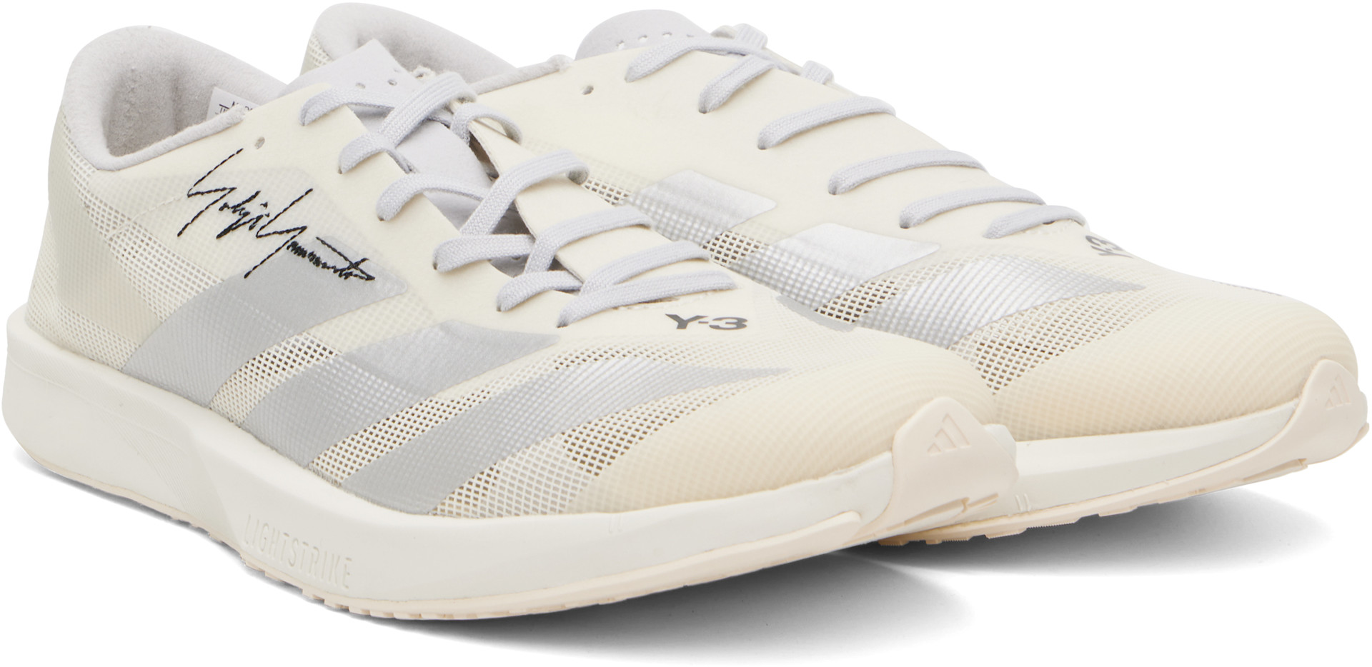 Y-3 - 오프 화이트 아디제로 RC6 스니커즈