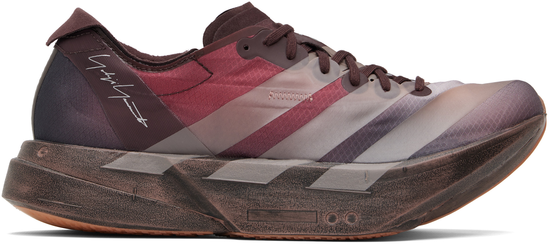 Y-3 - Baskets Adios Pro 4 rouge et gris