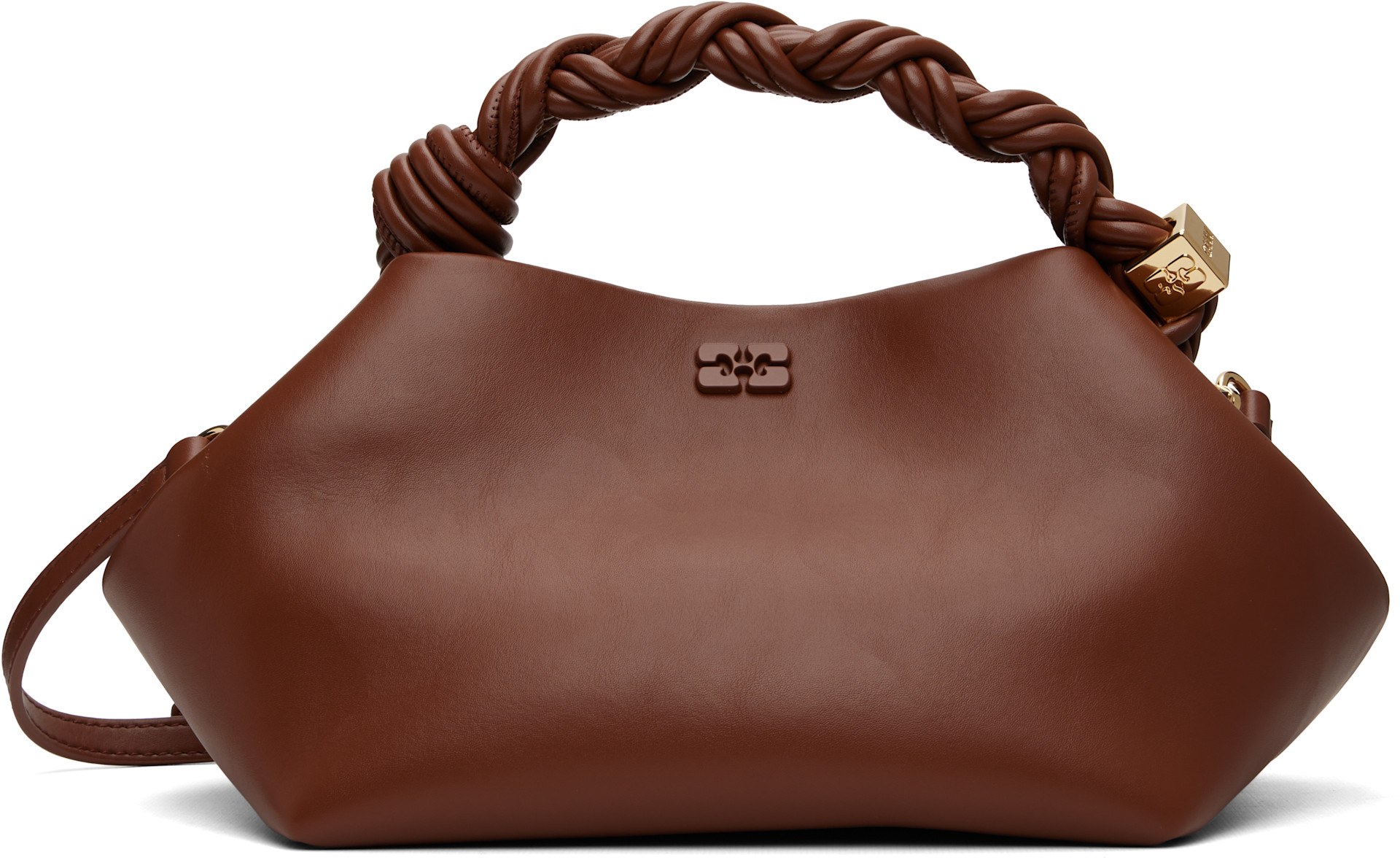 GANNI - Petit sac brun - Bou