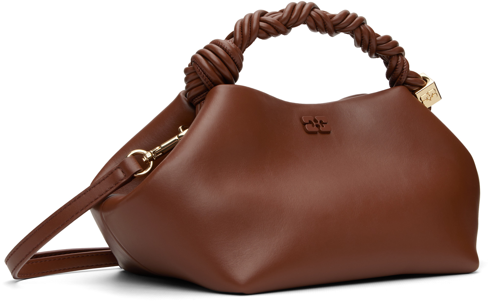 GANNI - Petit sac brun - Bou