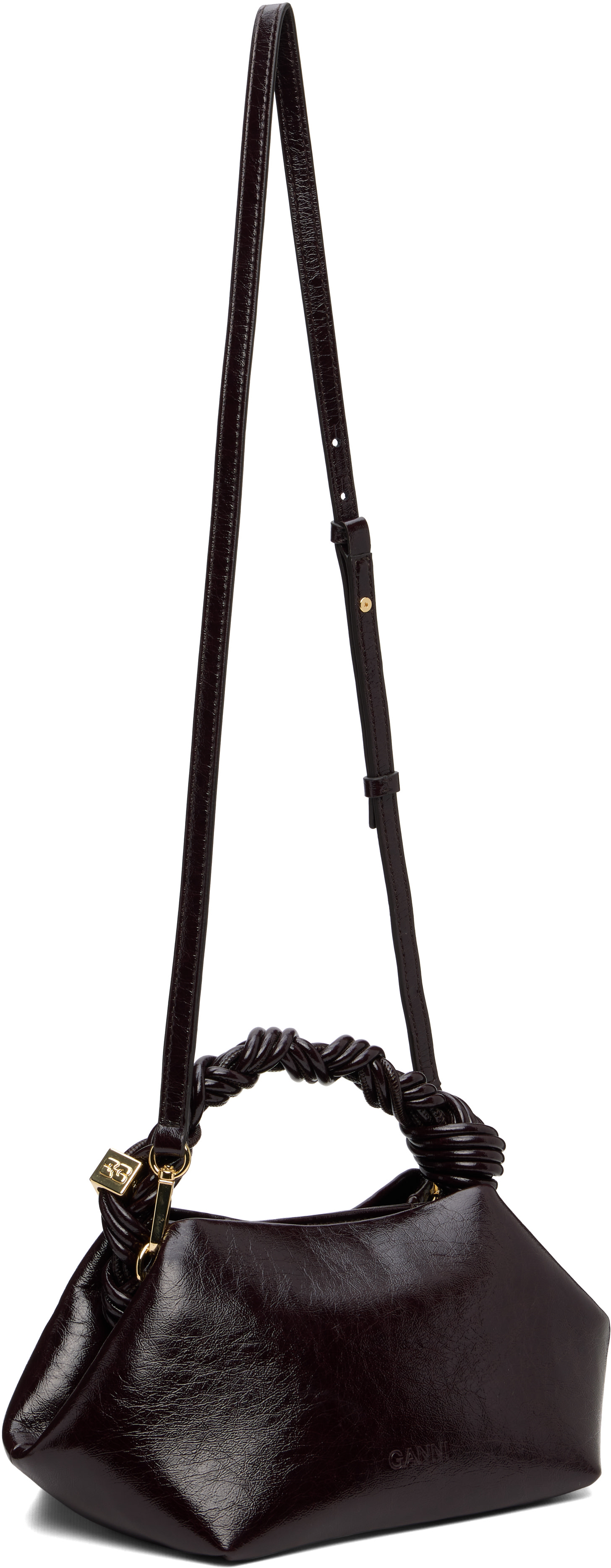 GANNI - Petit sac brun - Bou