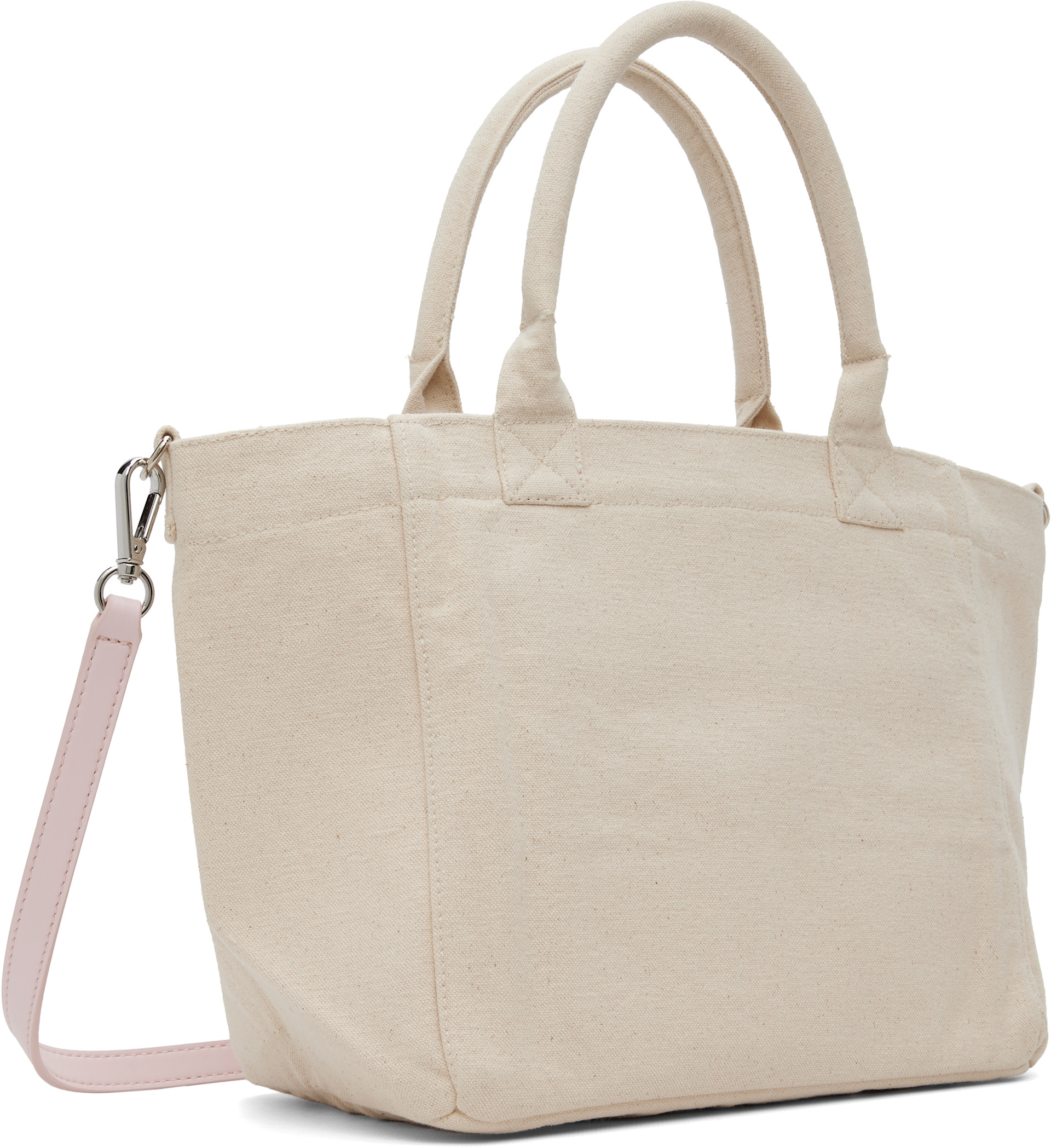 GANNI - Petit cabas Easy beige