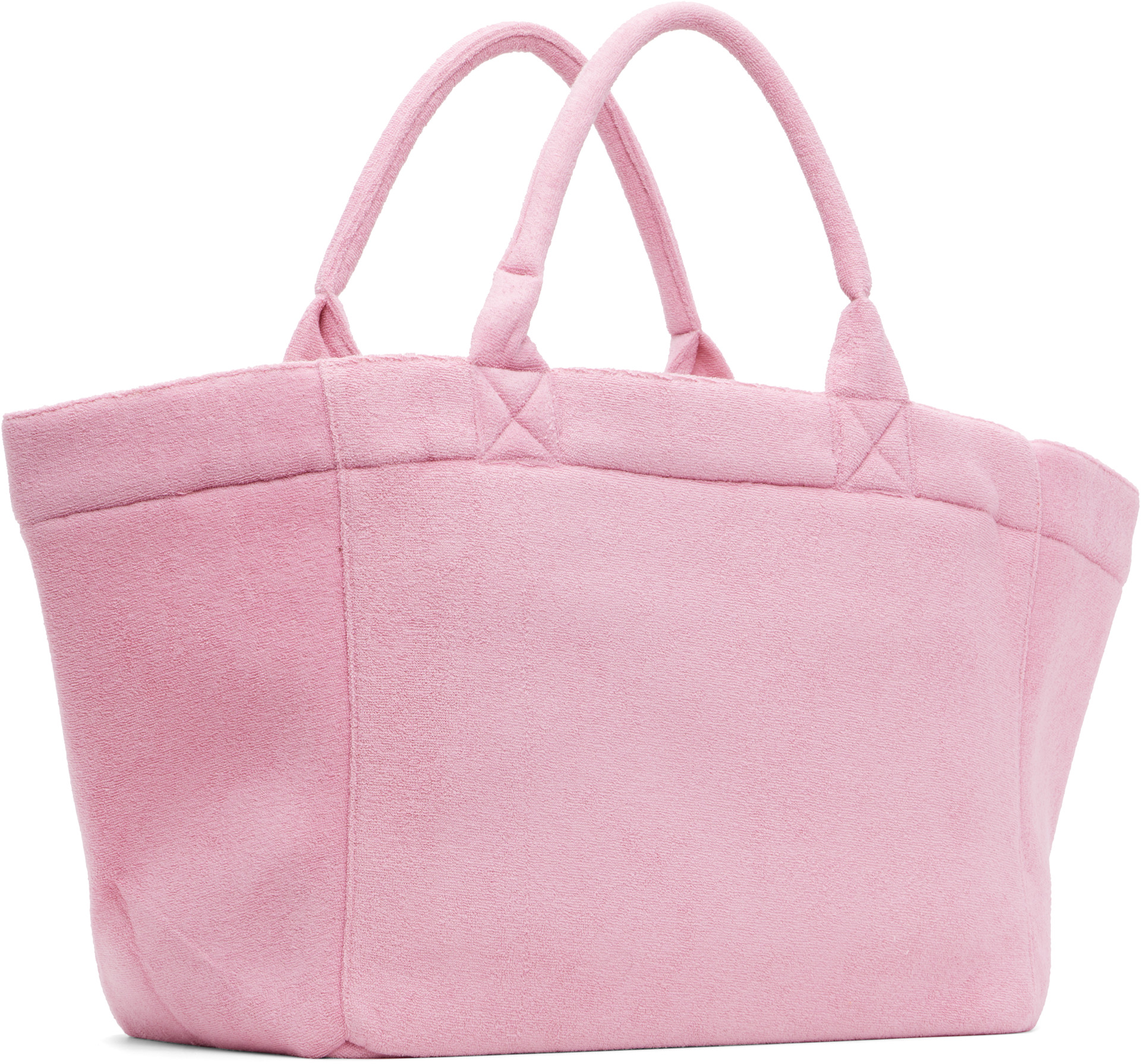 GANNI: Pink & Orange Reversible XXL Tote | SSENSE