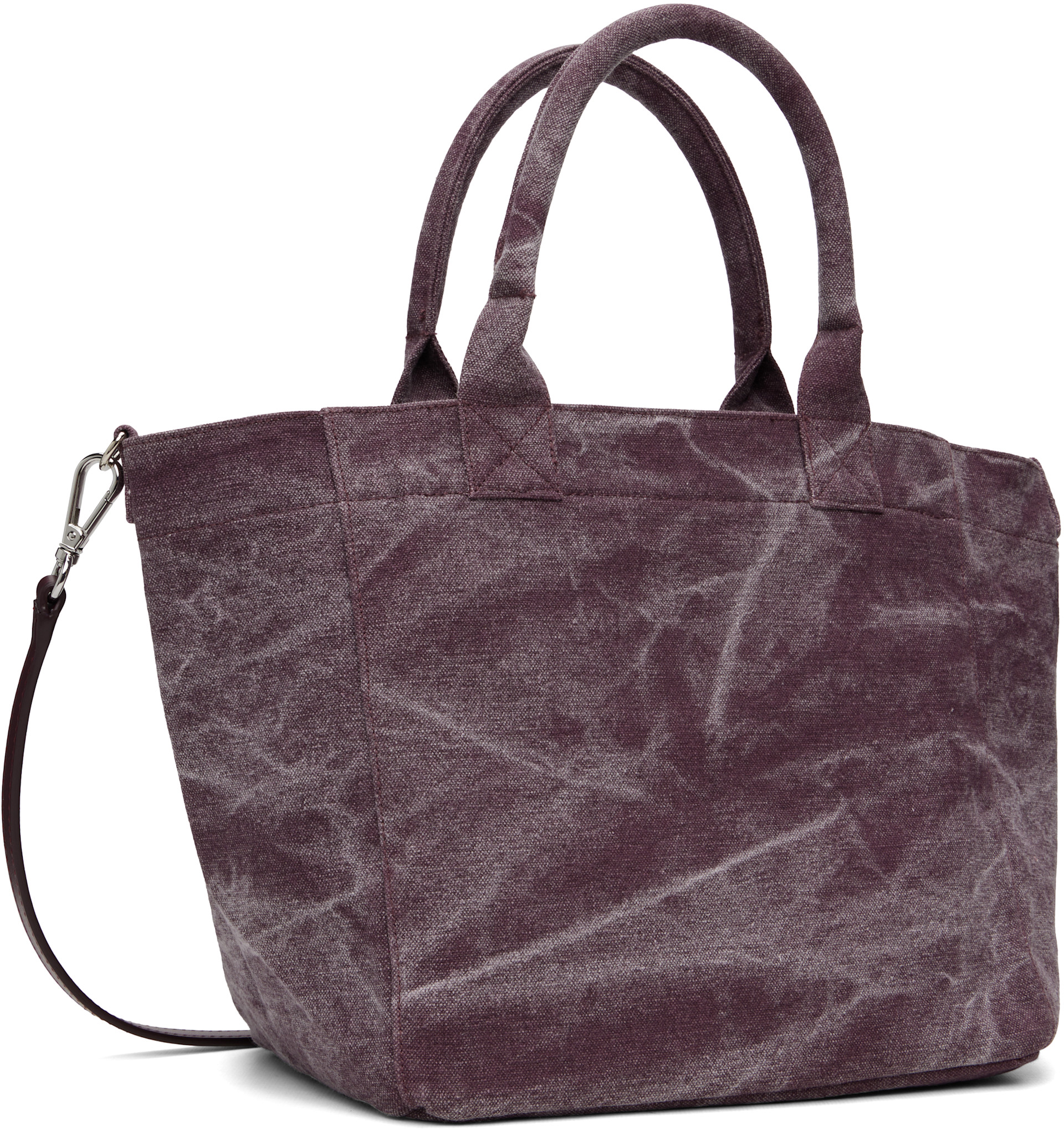 GANNI - Petit cabas mauve