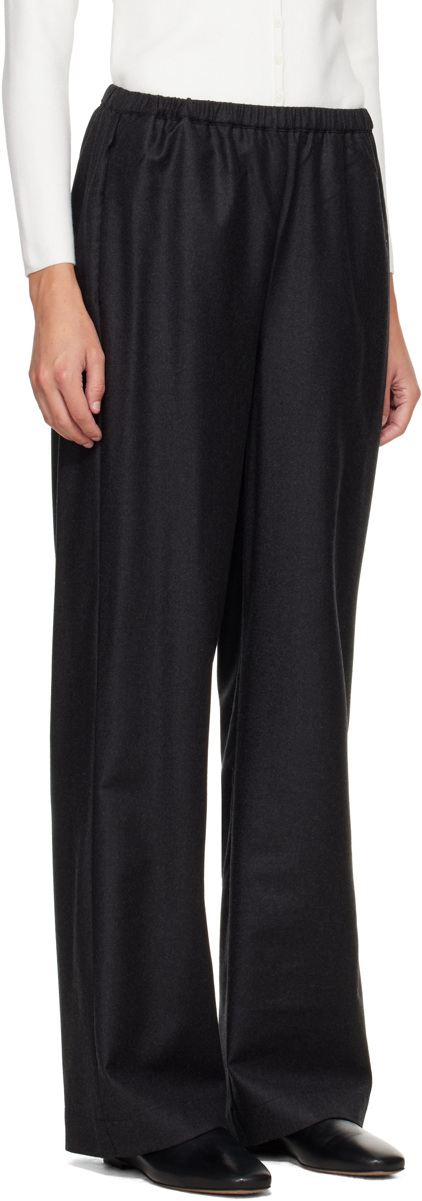 Róhe - Pantalon décontracté gris