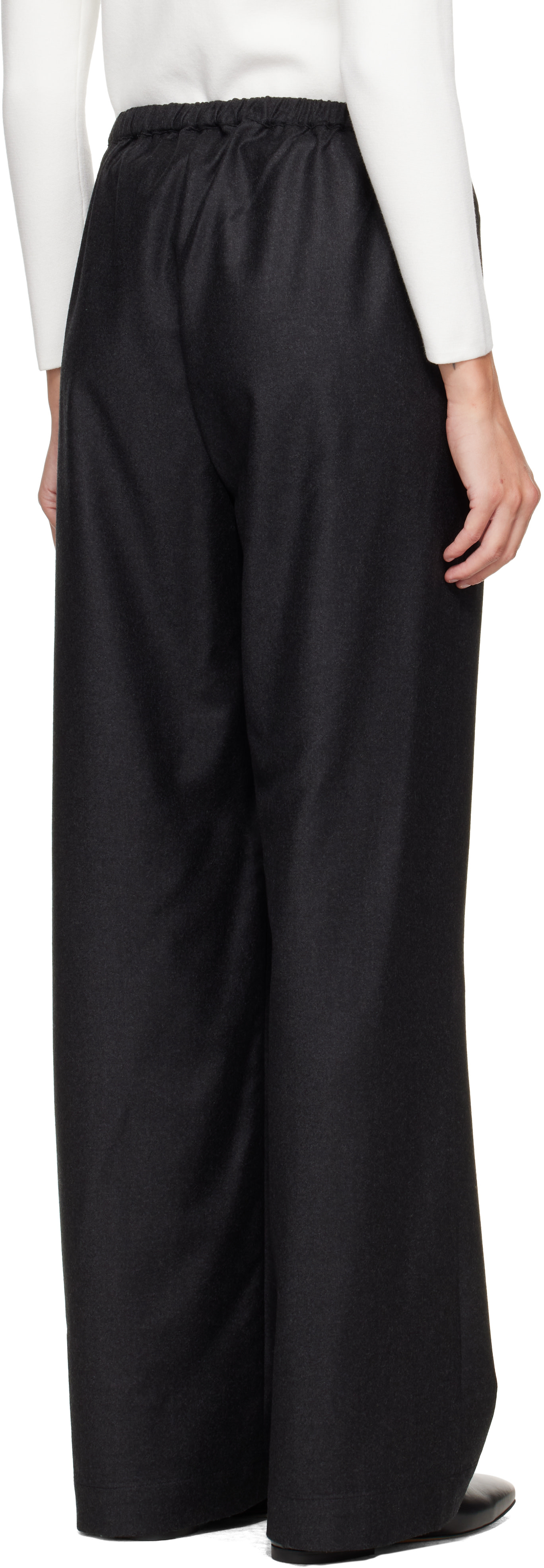 Róhe - Pantalon décontracté gris