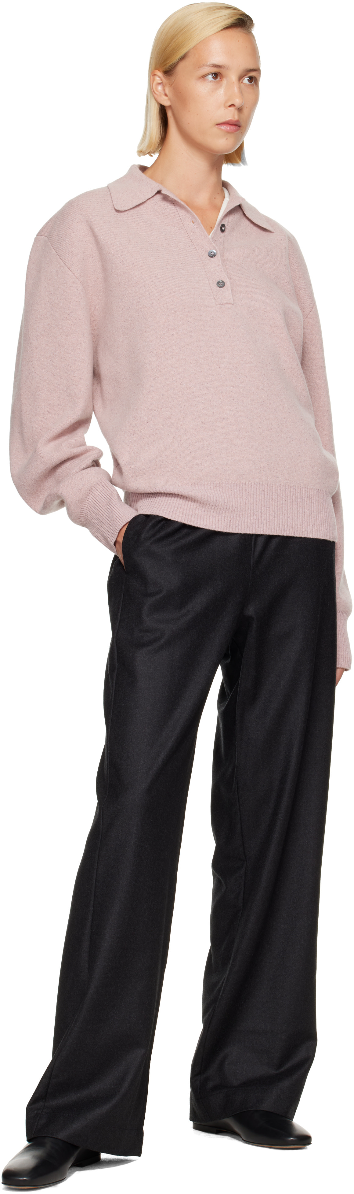 Róhe - Pantalon décontracté gris