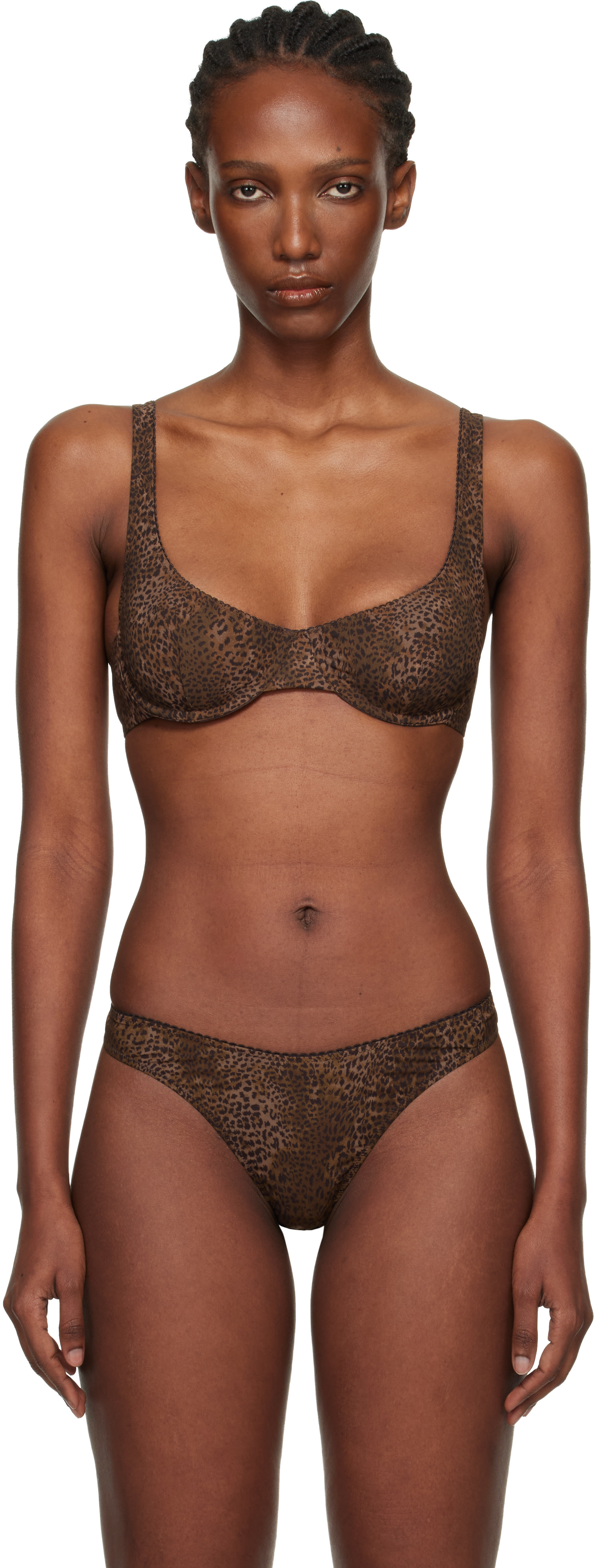 Fruity Booty - Brown Leopard Shania Bra