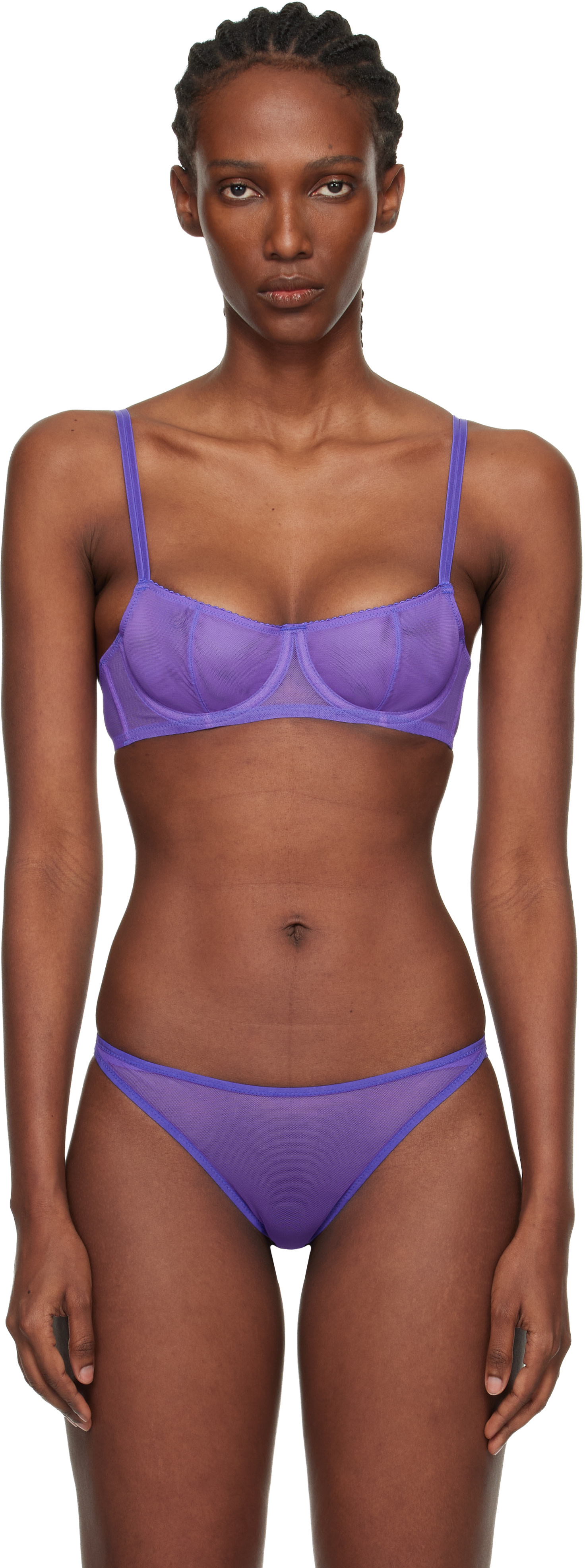 Fruity Booty - Soutien-gorge mauve-indigo